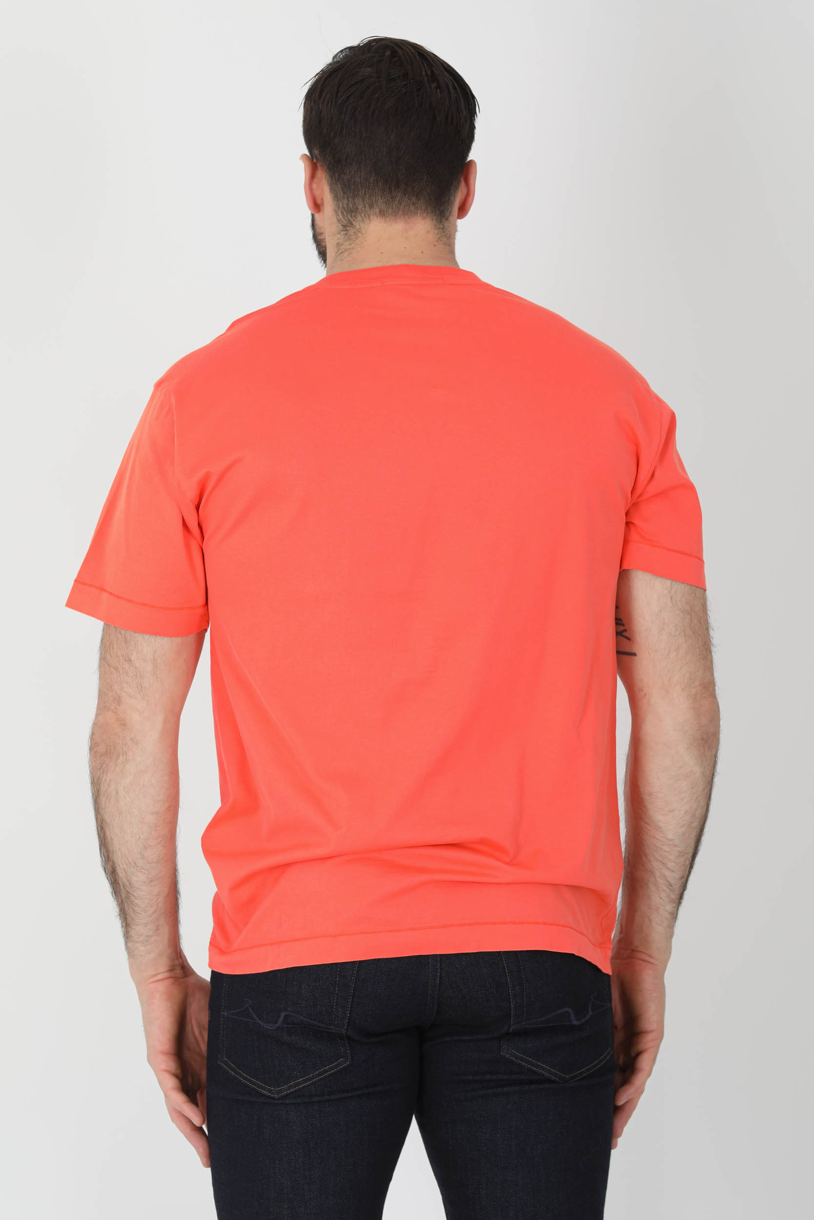 TEE-SHIRT STONE ISLAND ORANGE 761524113-V0032