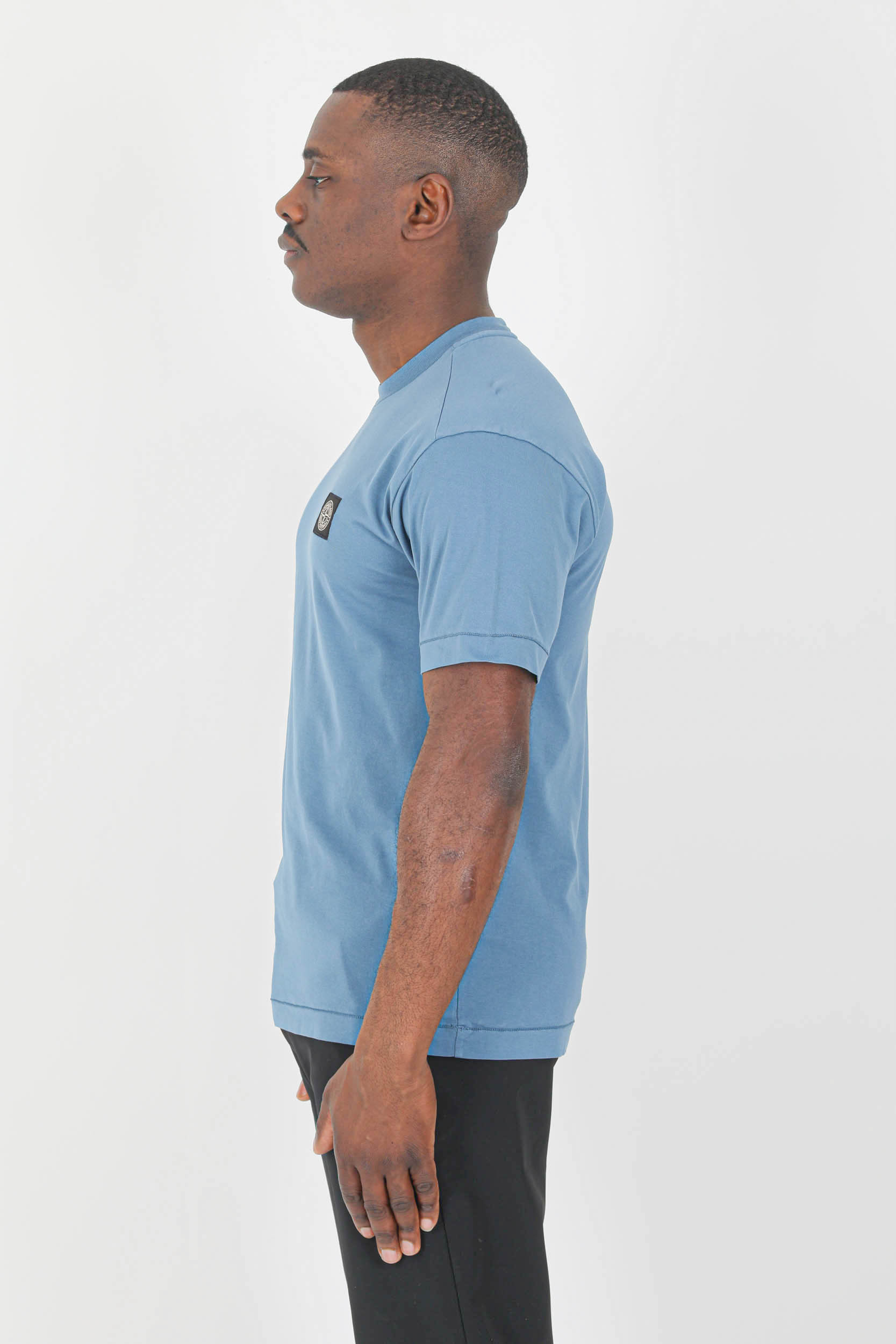 TEE-SHIRT STONE ISLAND BLEU 761524113-V0046