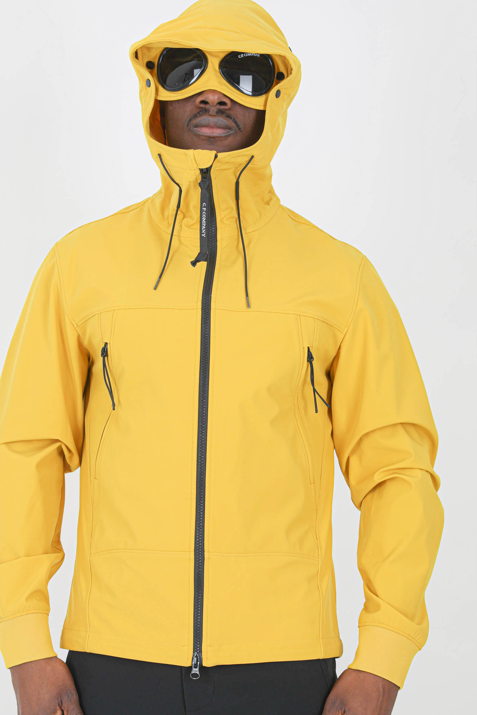 BLOUSON SOFT SHELL-R CP COMPANY JAUNE W001A-239