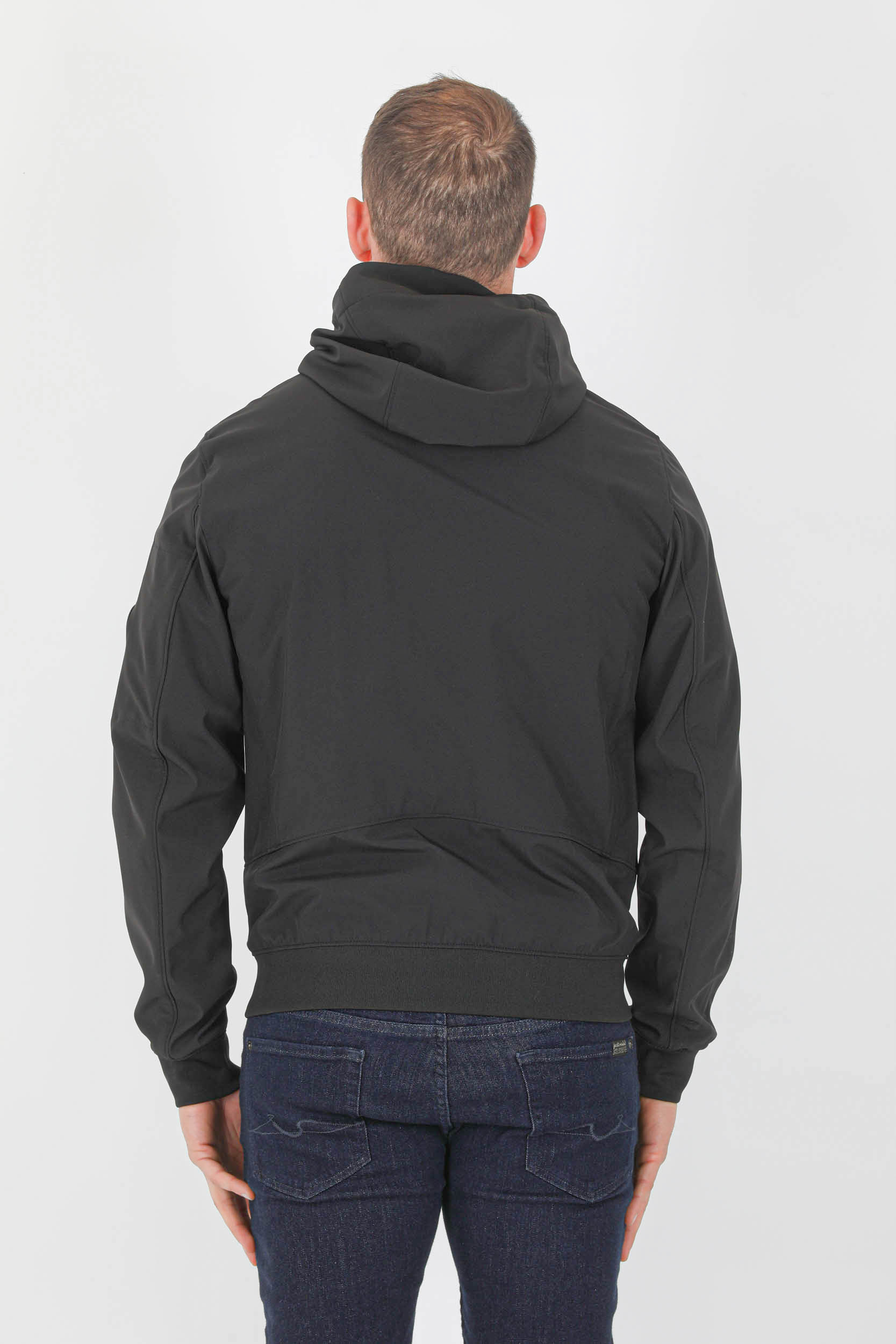 BLOUSON SOFT SHELL-R CP COMPANY NOIR W002A-999