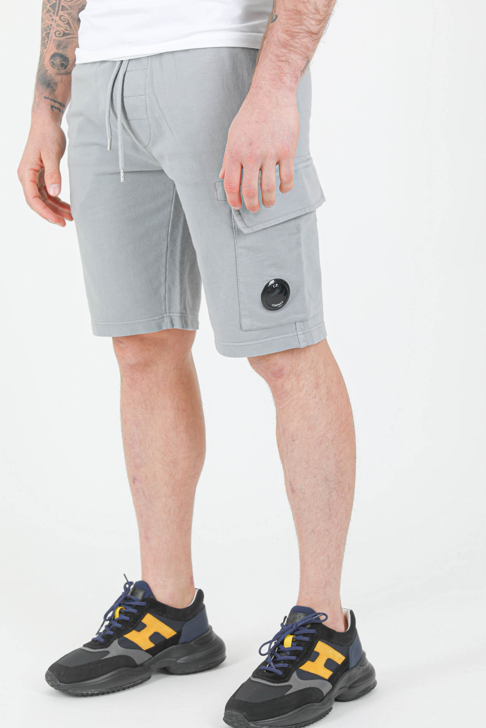SHORT MOLLETON C.P COMPANY GRIS B021A-937
