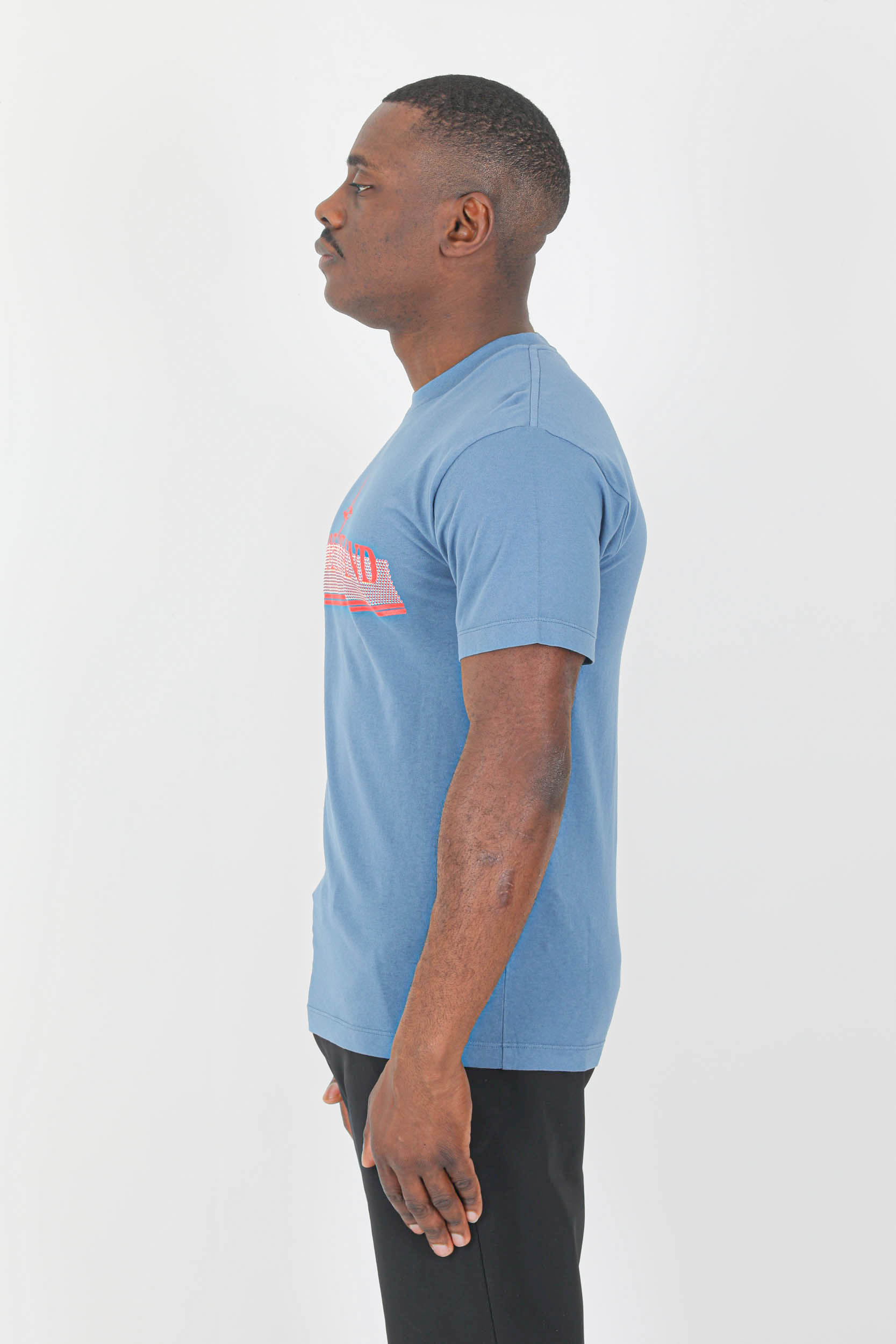 TEE-SHIRT STONE ISLAND BLEU 76152NS92-V0046