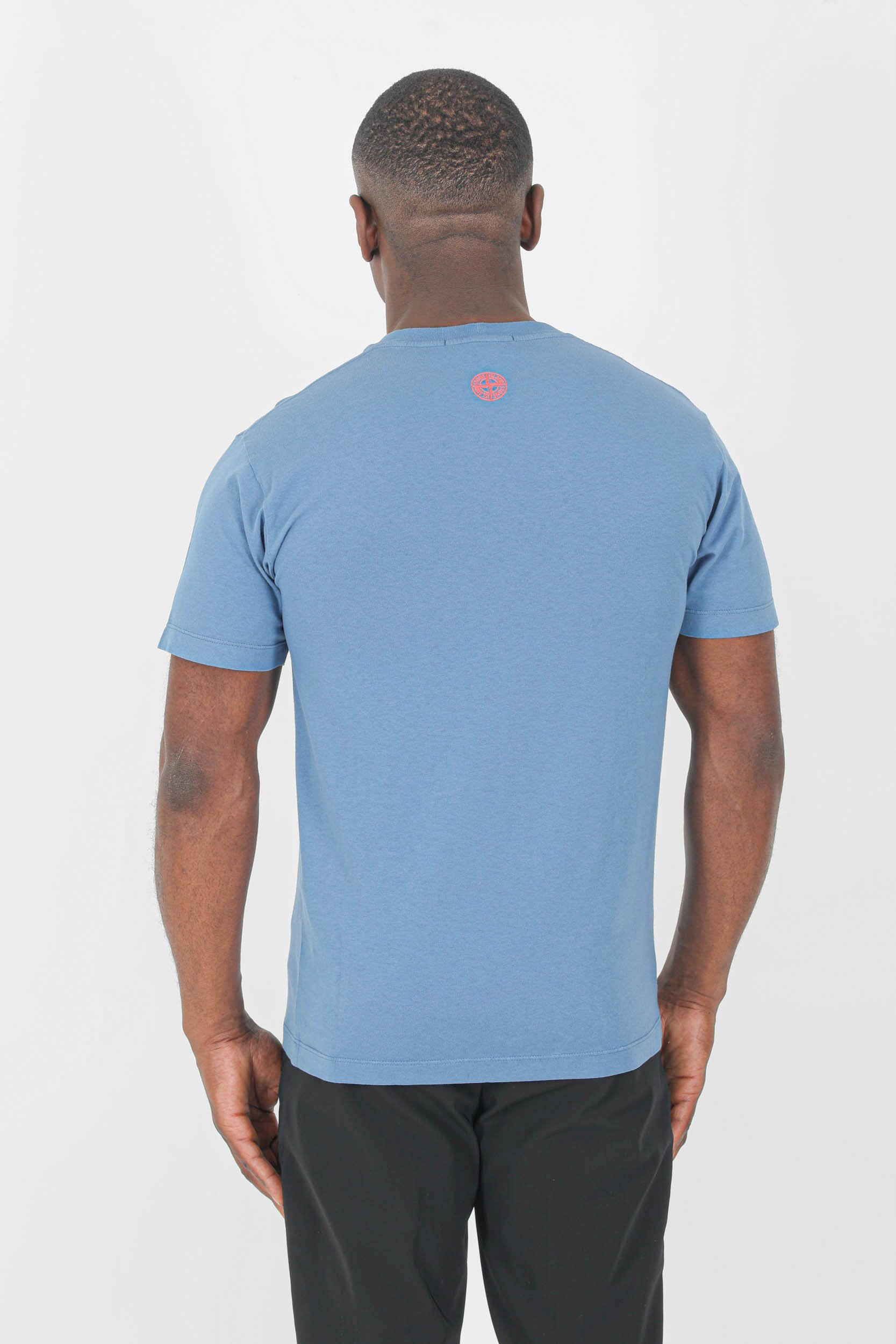 TEE-SHIRT STONE ISLAND BLEU 76152NS92-V0046