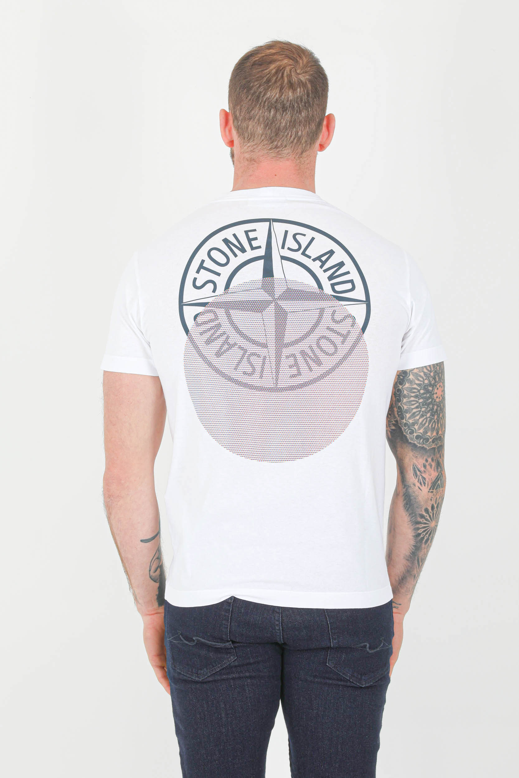 TEE-SHIRT STONE ISLAND BLANC 76152NS94-V0001
