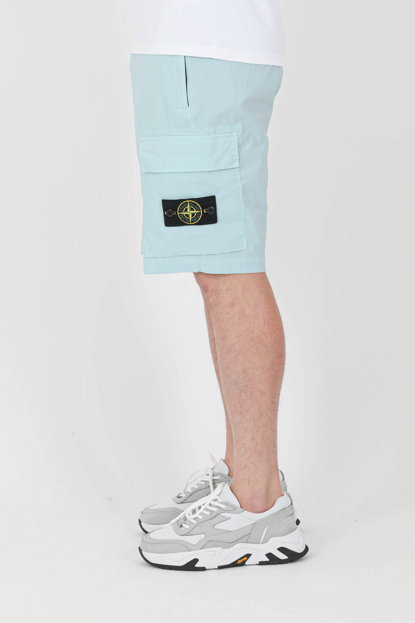 BERMUDA CARGO STONE ISLAND AQUA 7615L0803-V0044
