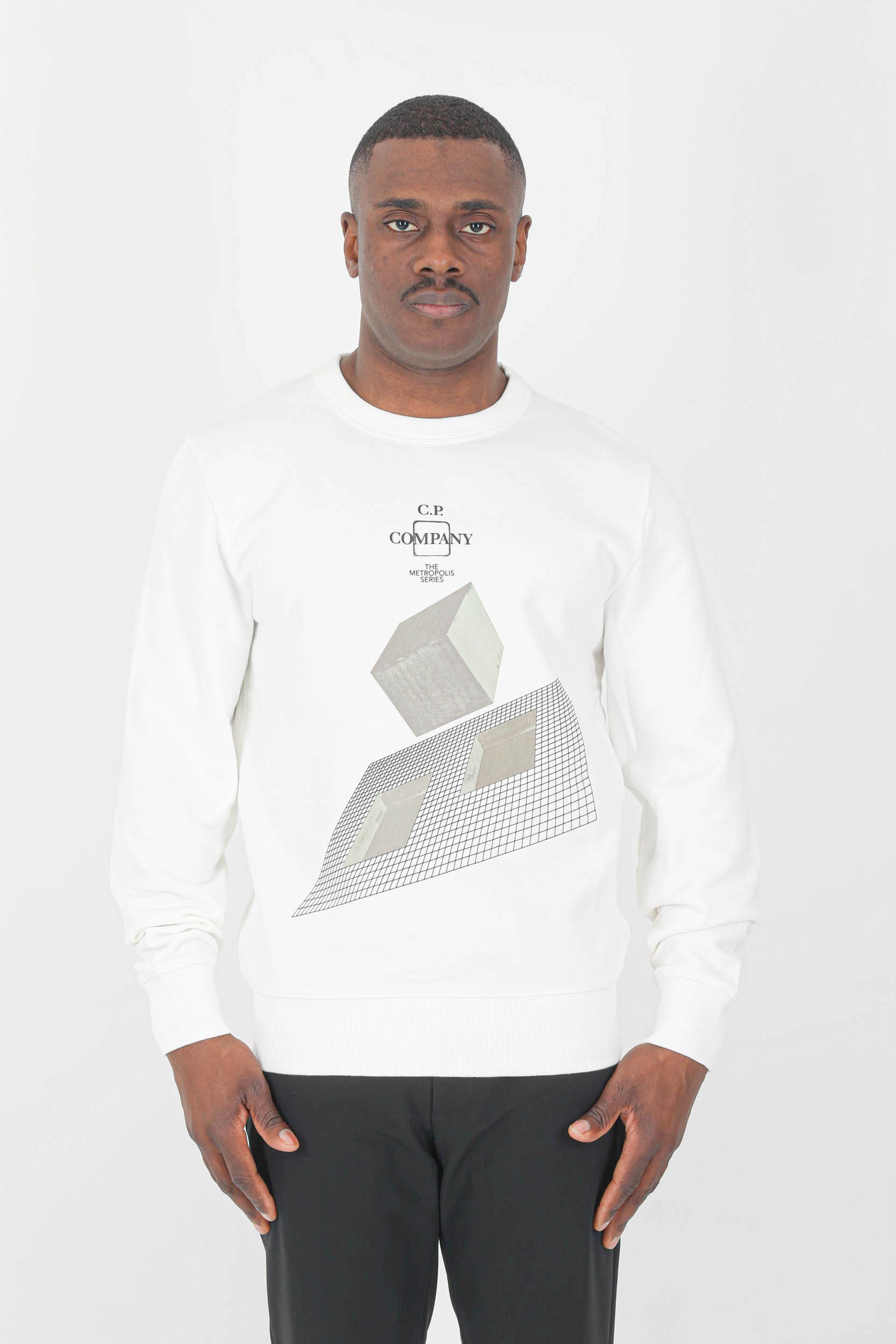 SWEAT CP COMPANY BLANC S217A-103