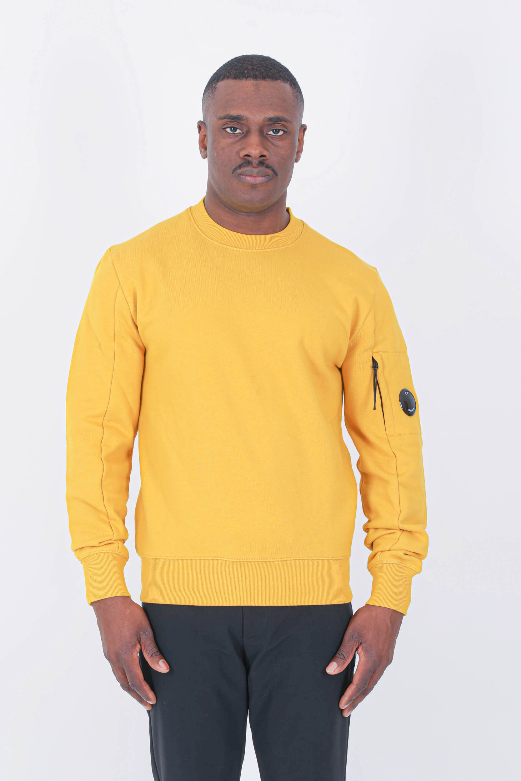 SWEAT CP COMPANY JAUNE S022A-239