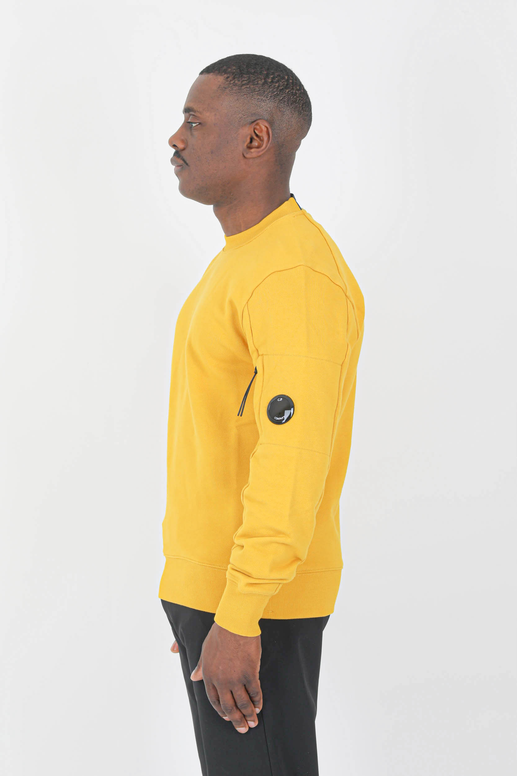 SWEAT CP COMPANY JAUNE S022A-239