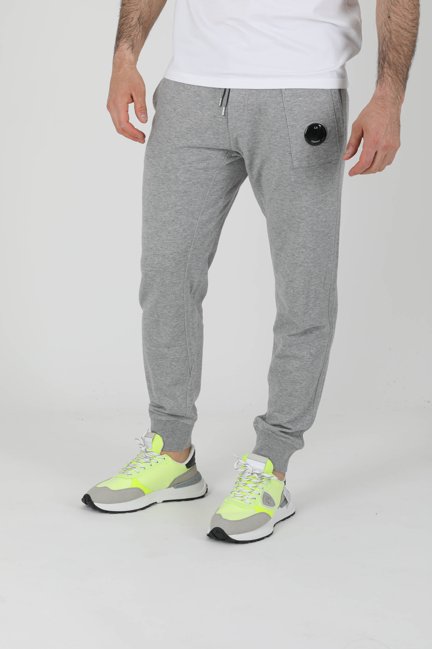 BAS DE JOGGING FIN C.P COMPANY GRIS P019A-M93