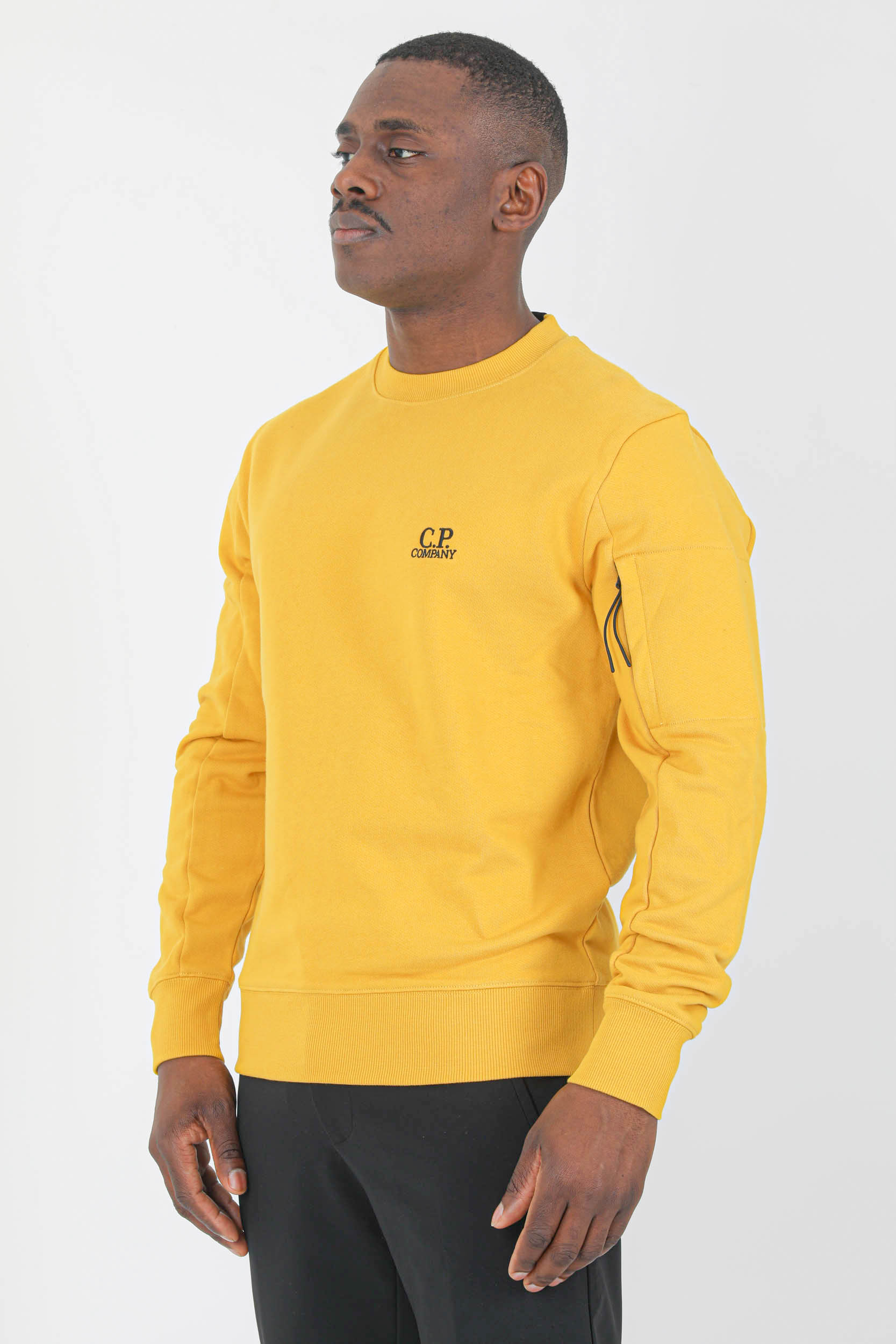 SWEAT CP COMPANY JAUNE S022B-239