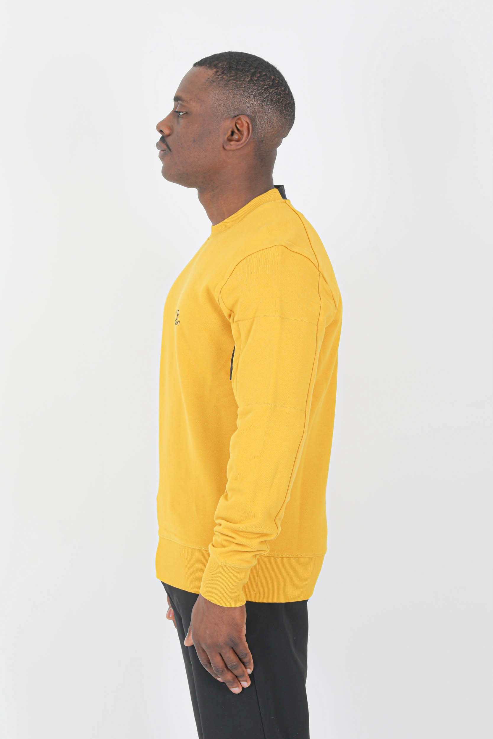 SWEAT CP COMPANY JAUNE S022B-239