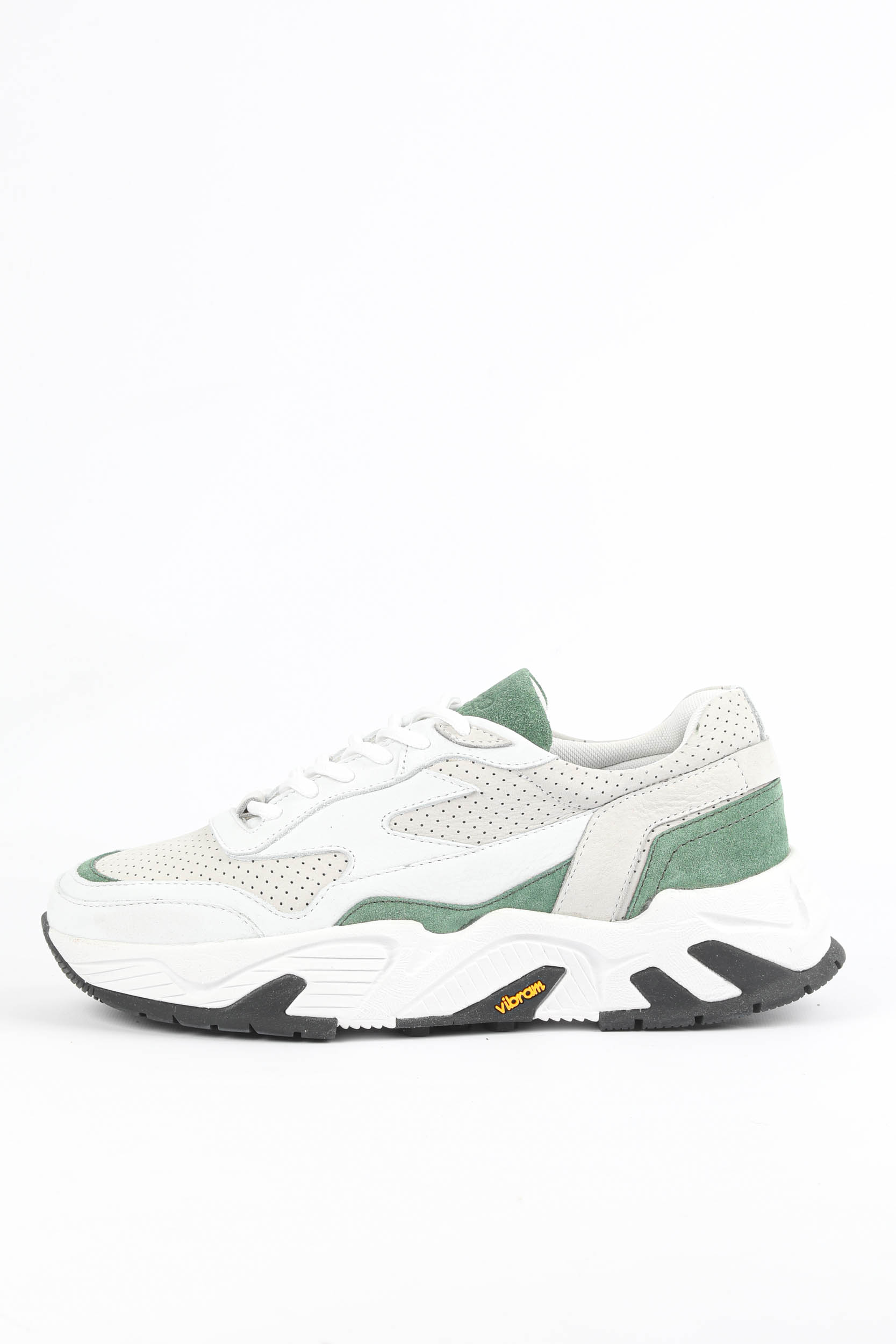 BASKETS SOHOGRIT BLANCHES ET VERTES HOLLEN-10