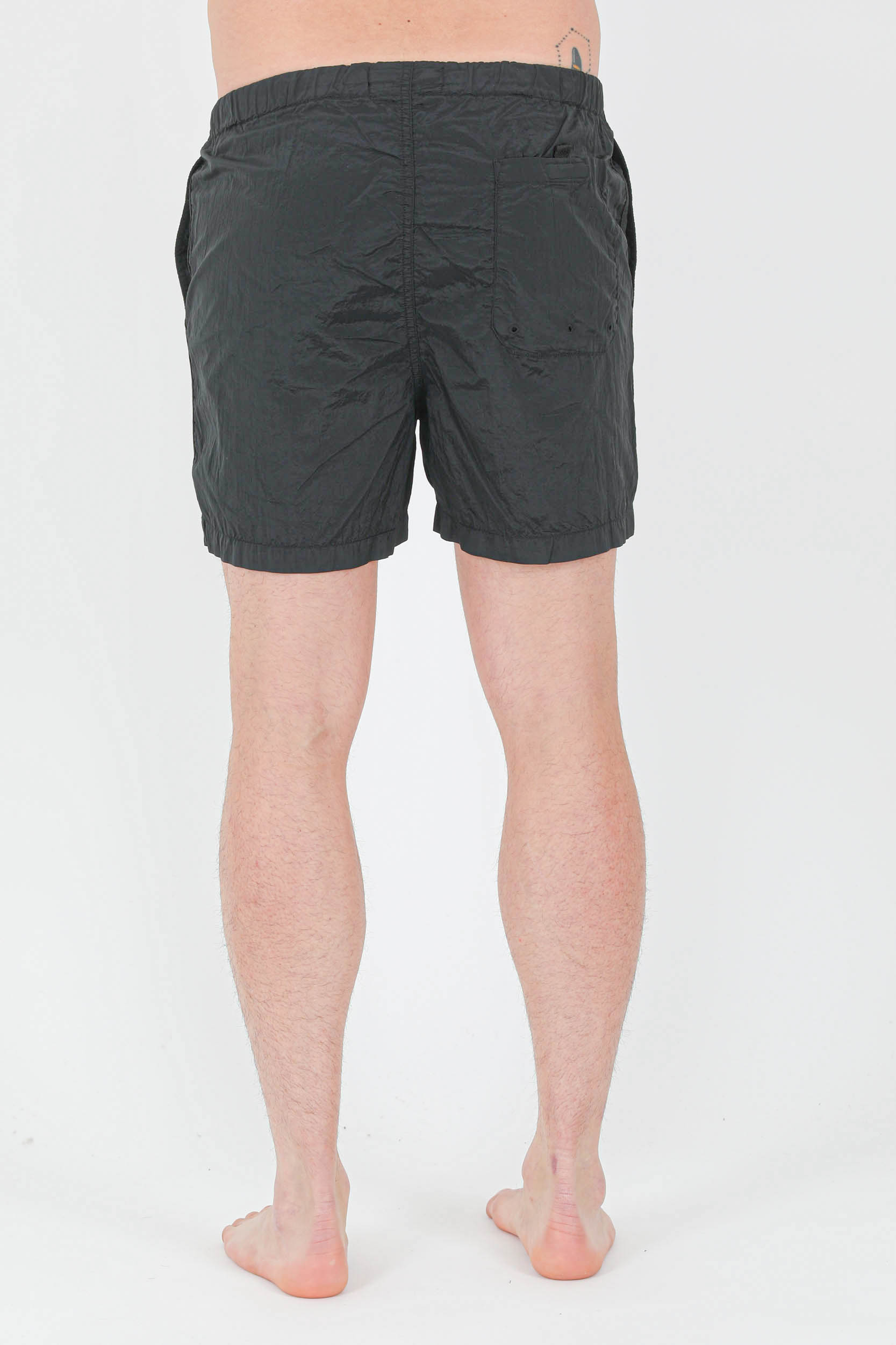 MAILLOT DE BAIN STONE ISLAND NYLON METAL NOIR 7615B0643-V0029