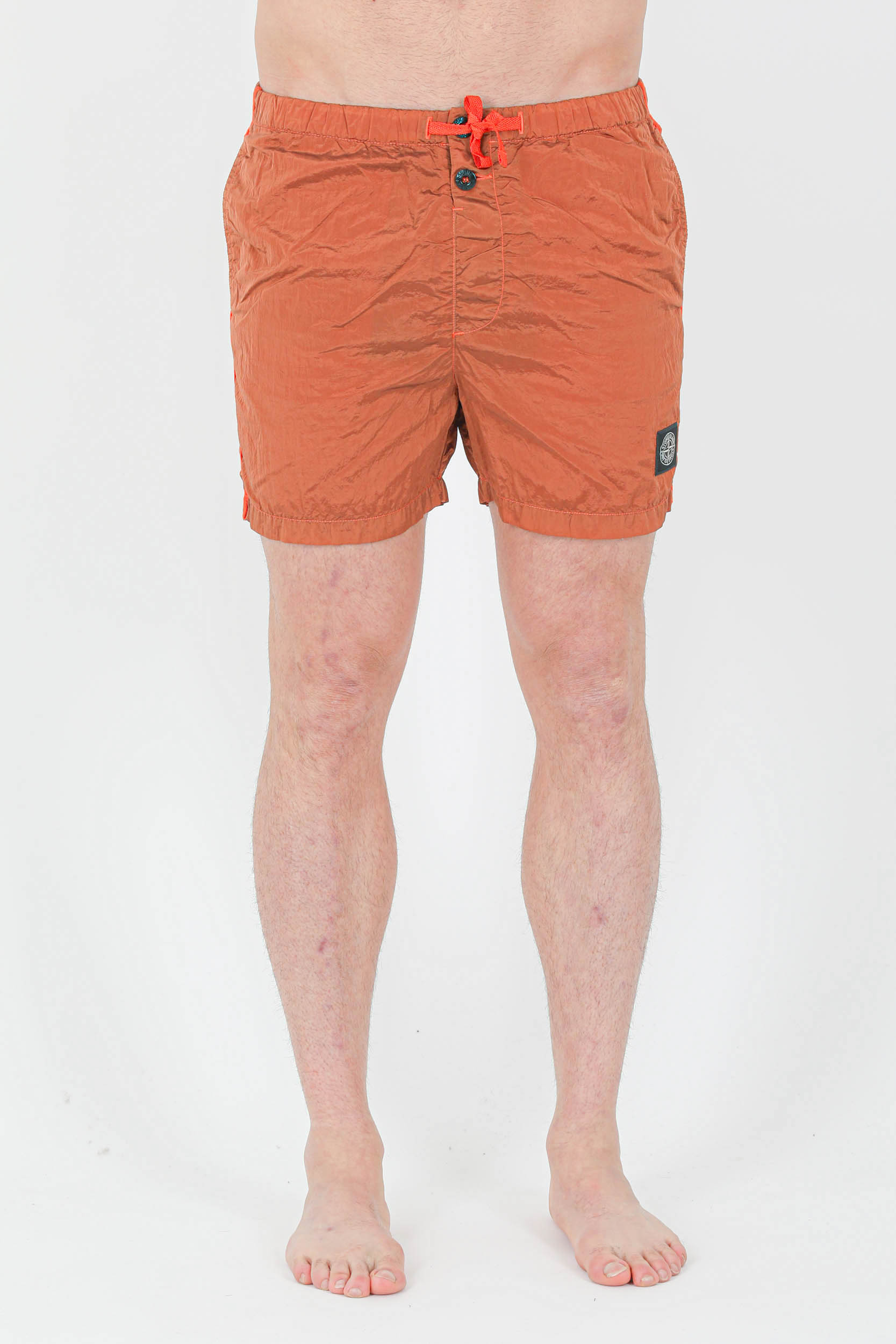 MAILLOT DE BAIN STONE ISLAND NYLON METAL ORANGE 7615B0643-V0032