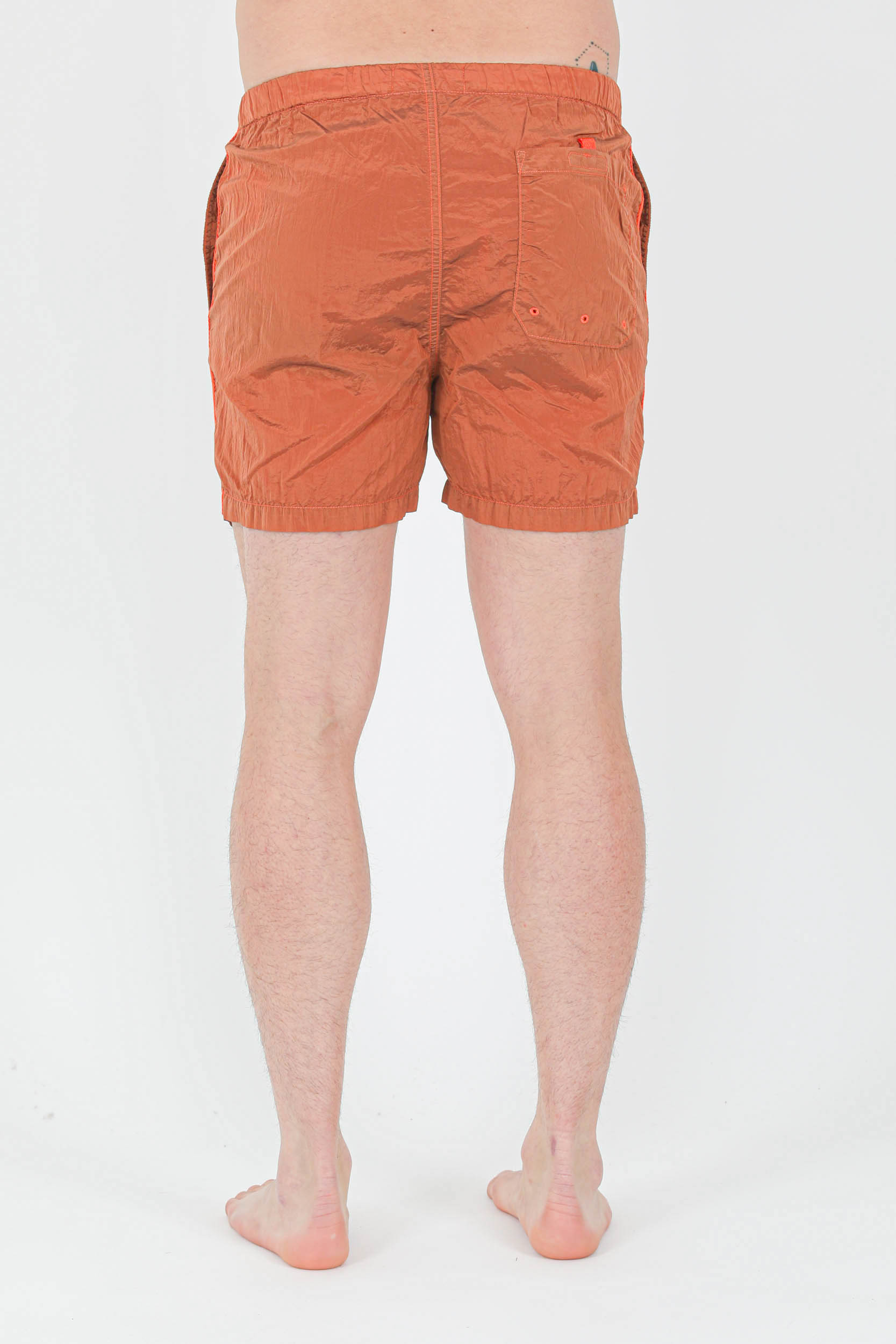 MAILLOT DE BAIN STONE ISLAND NYLON METAL ORANGE 7615B0643-V0032