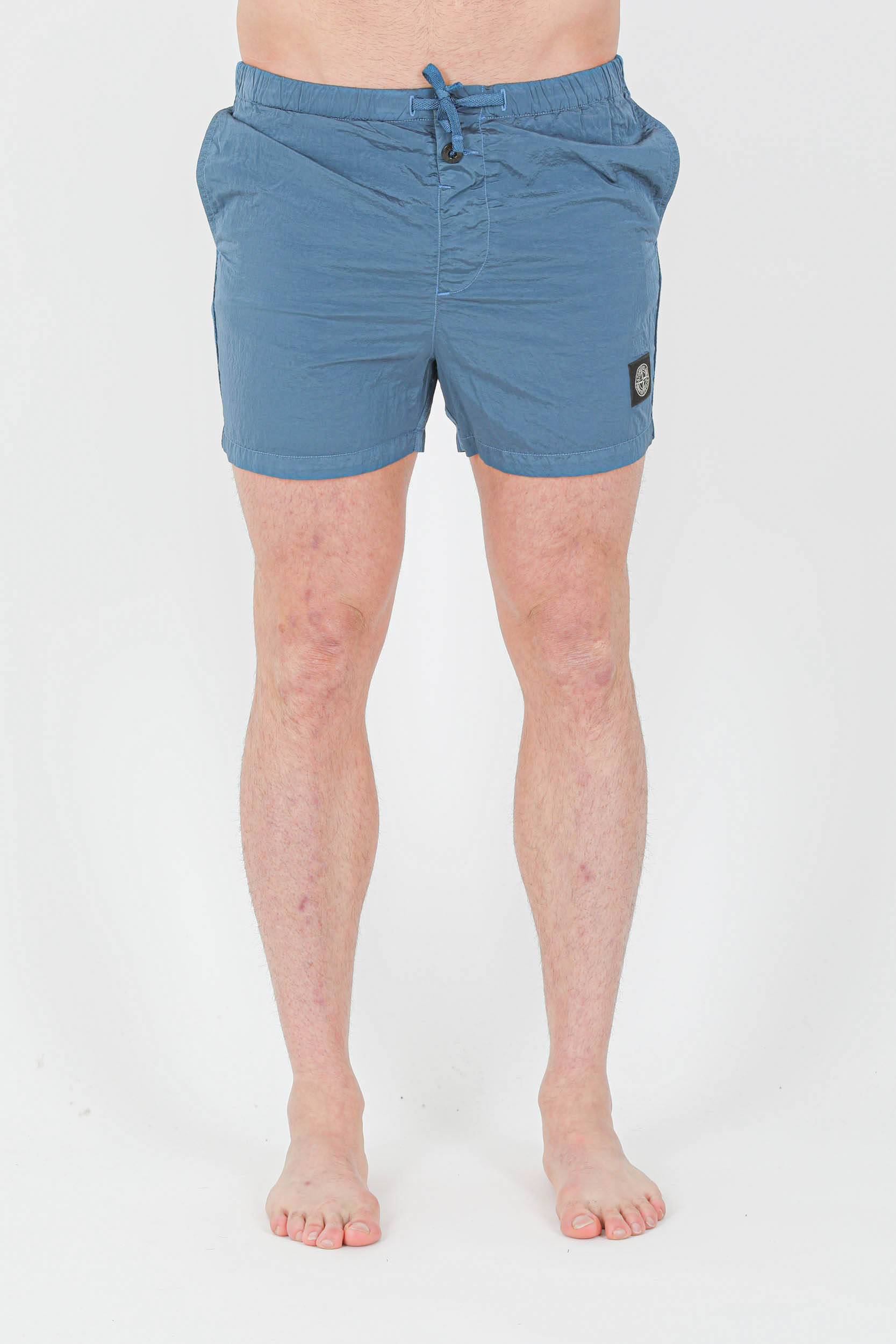 MAILLOT DE BAIN STONE ISLAND NYLON METAL BLEU 7615B0643-V0046