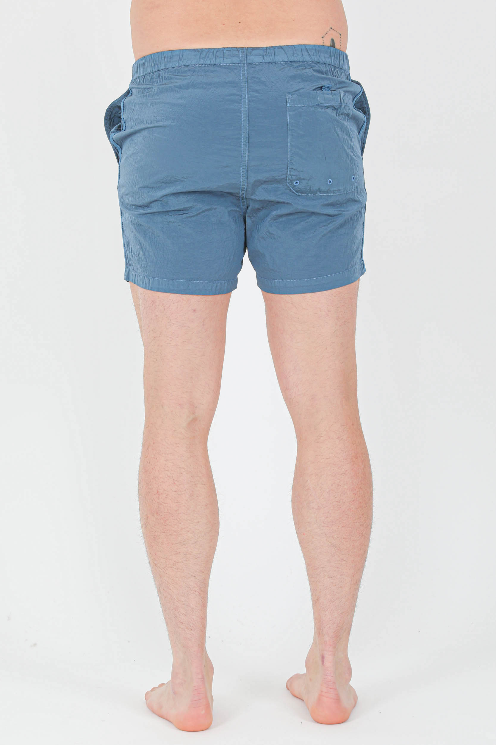 MAILLOT DE BAIN STONE ISLAND NYLON METAL BLEU 7615B0643-V0046