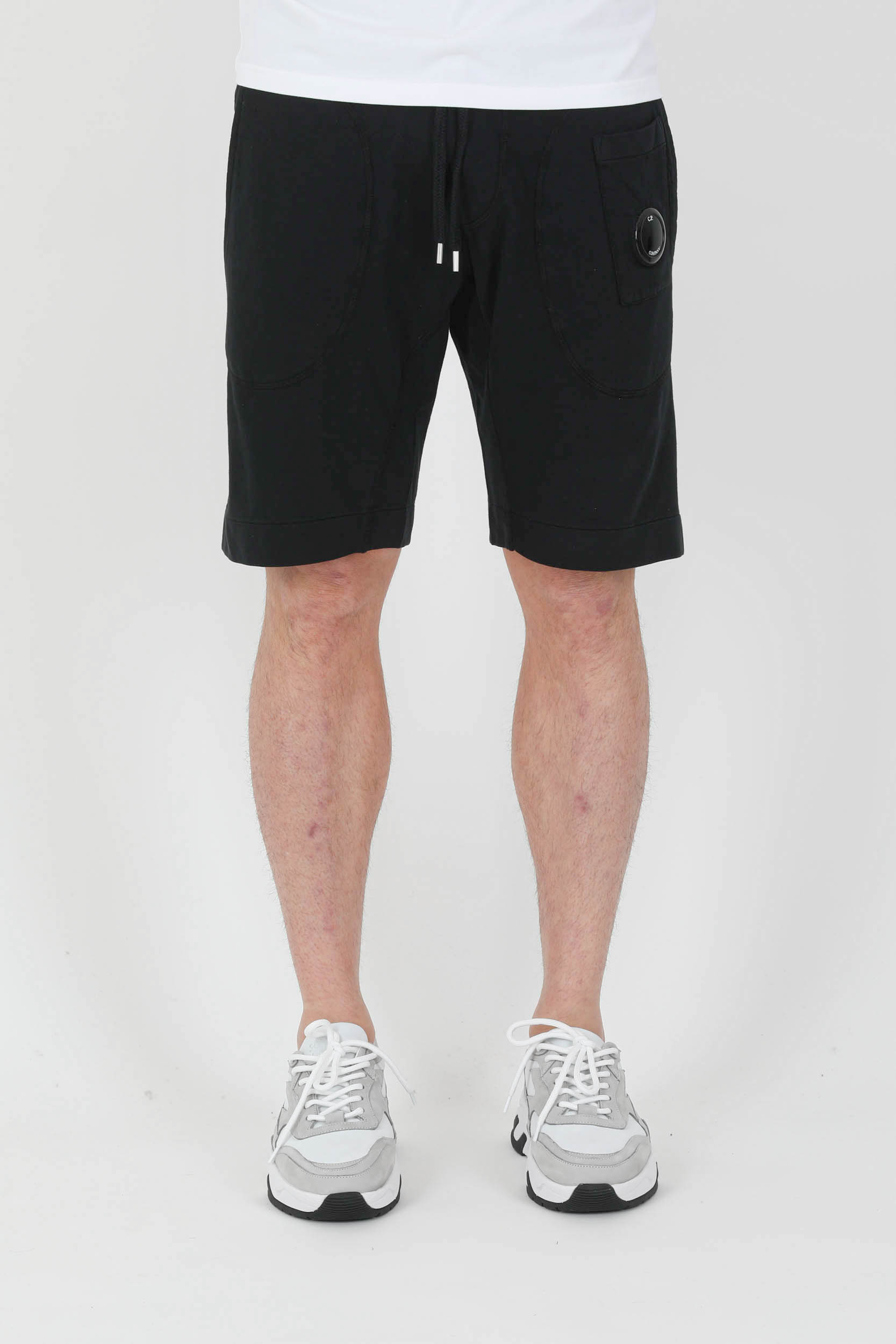 SHORT MOLLETON C.P COMPANY NOIR B020A-999