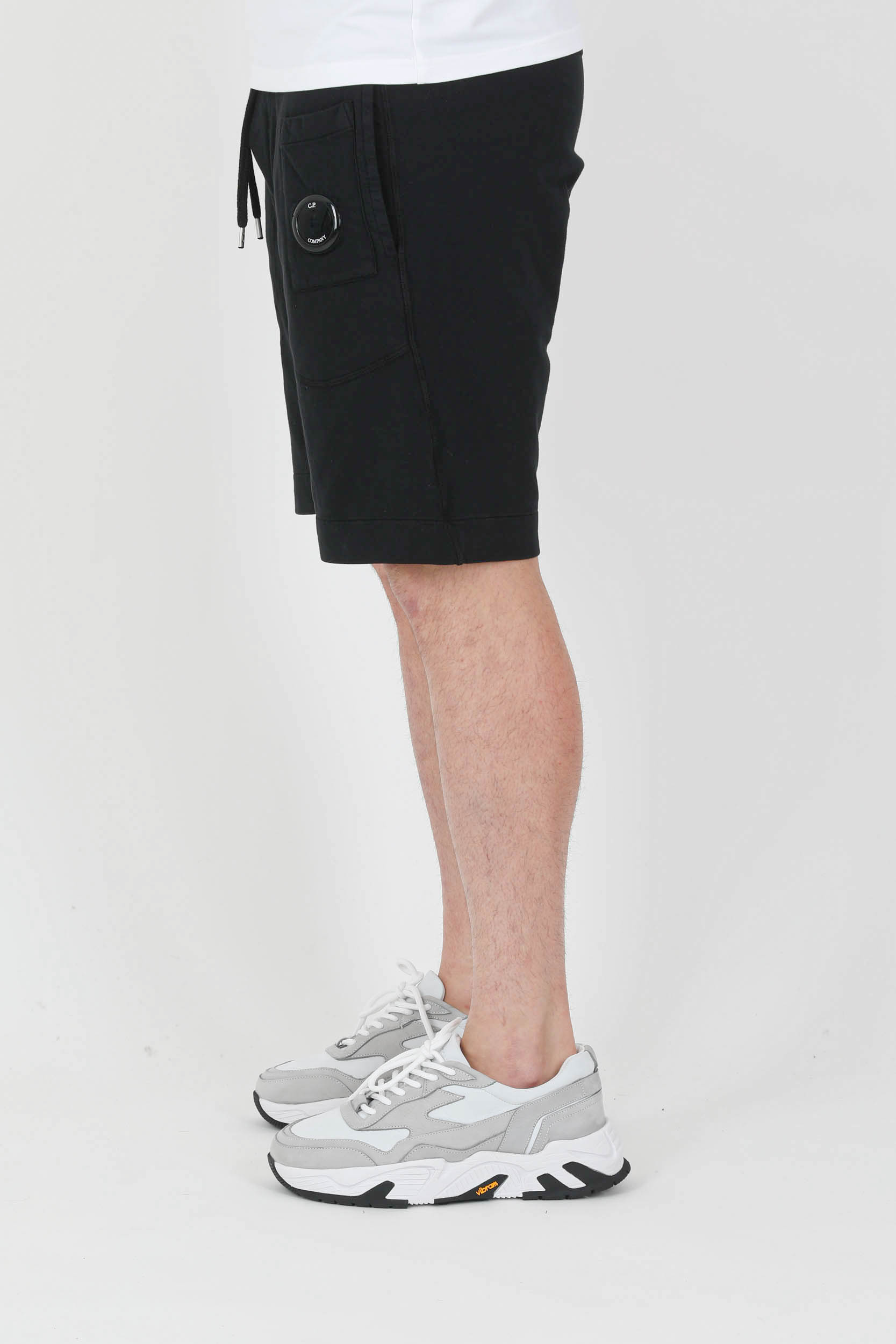 SHORT MOLLETON C.P COMPANY NOIR B020A-999