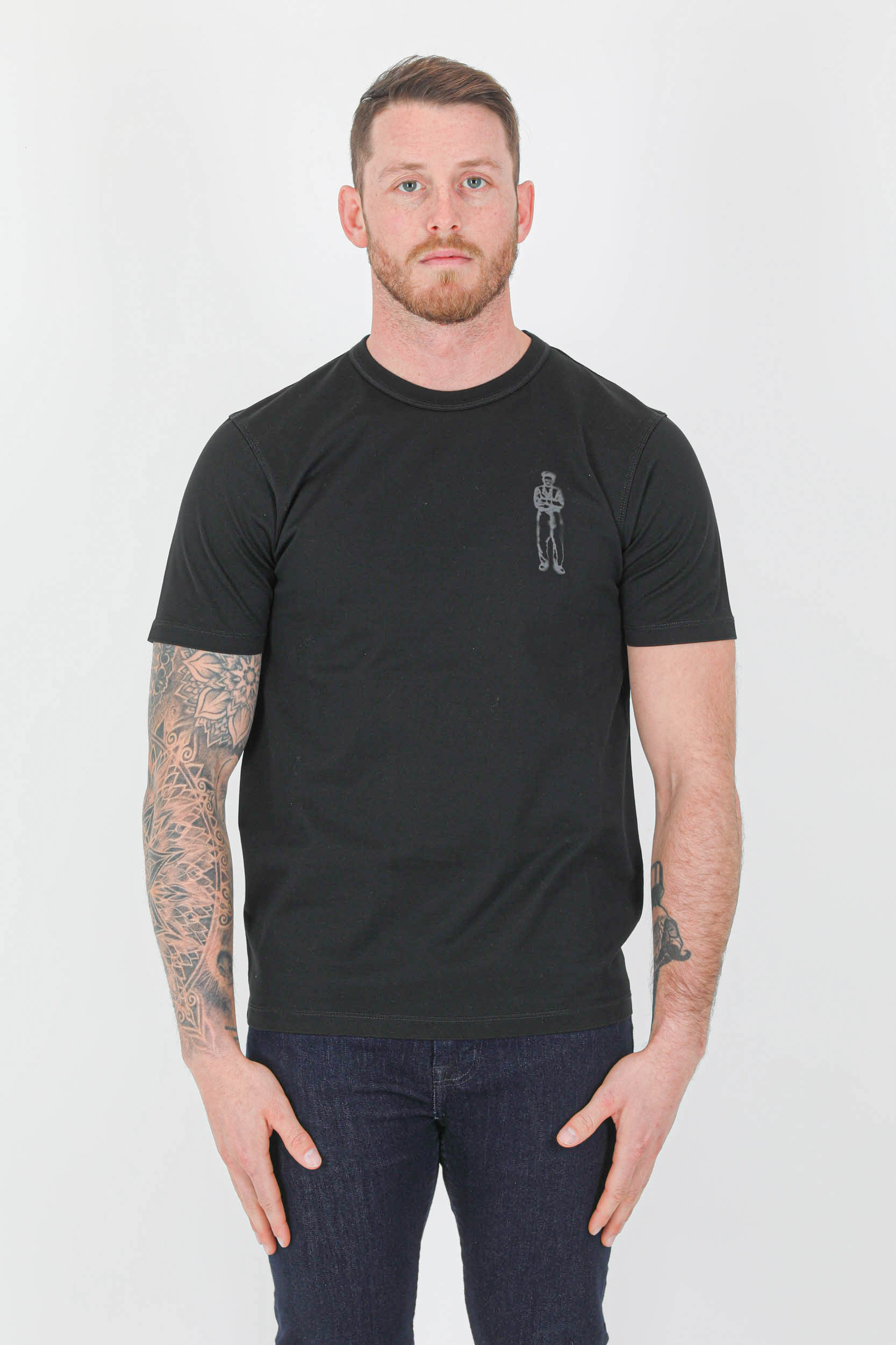 TEE-SHIRT CP COMPANY NOIR S198A-999