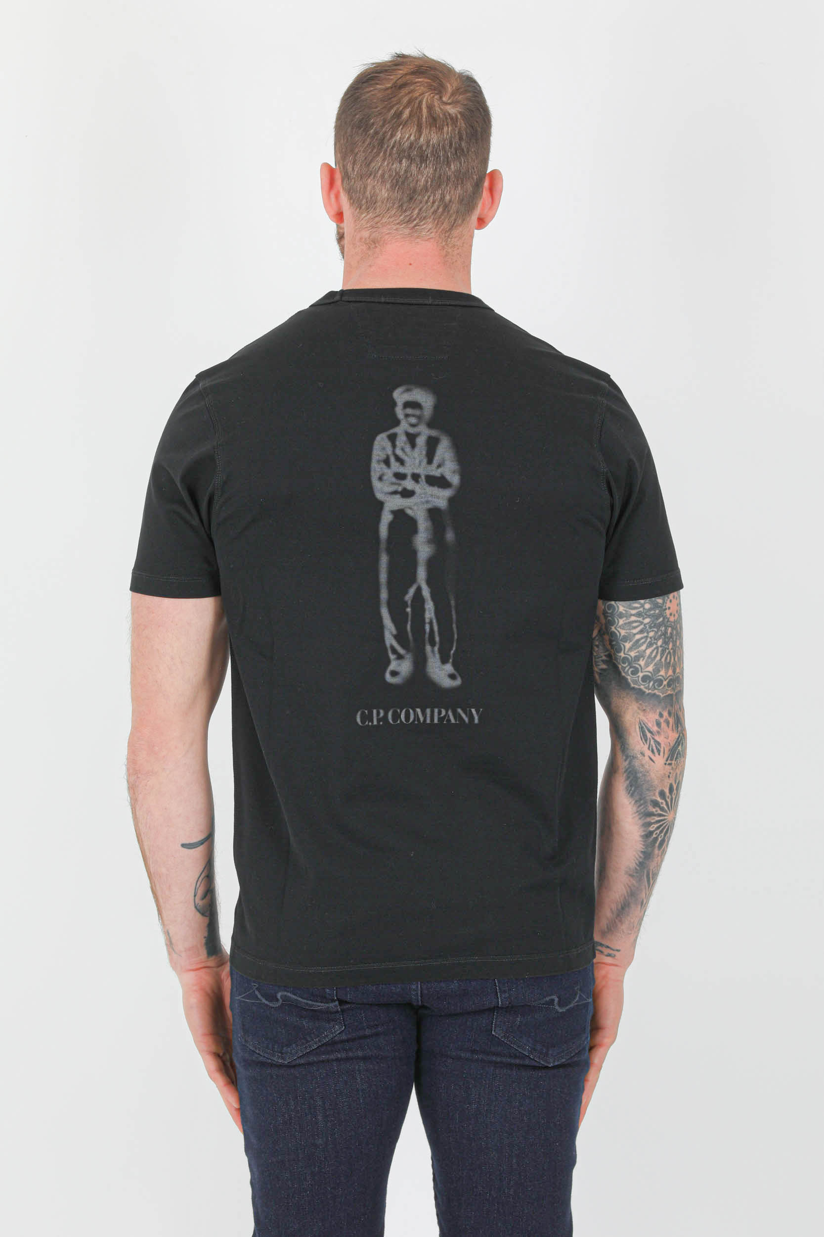 TEE-SHIRT CP COMPANY NOIR S198A-999