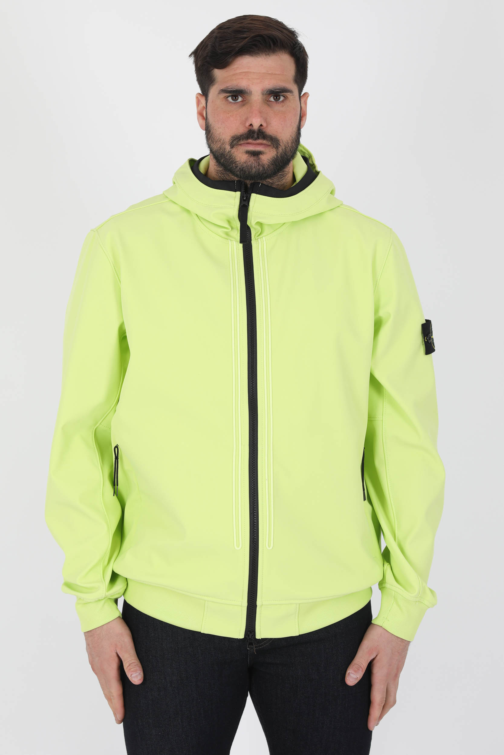 SOFT SHELL-R STONE ISLAND JAUNE 761540427-V0031
