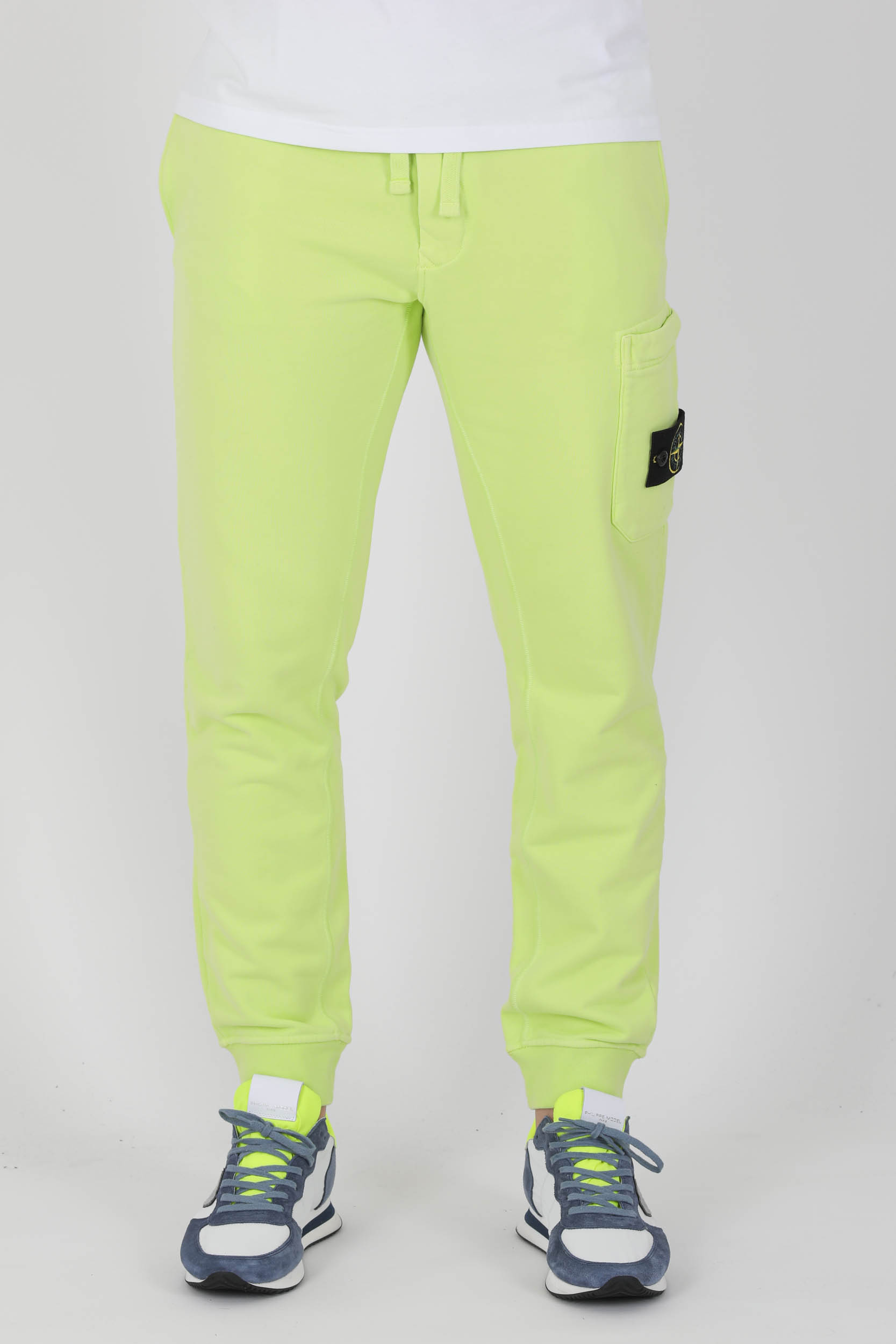 BAS DE JOGGING STONE ISLAND JAUNE 761564551-V0031