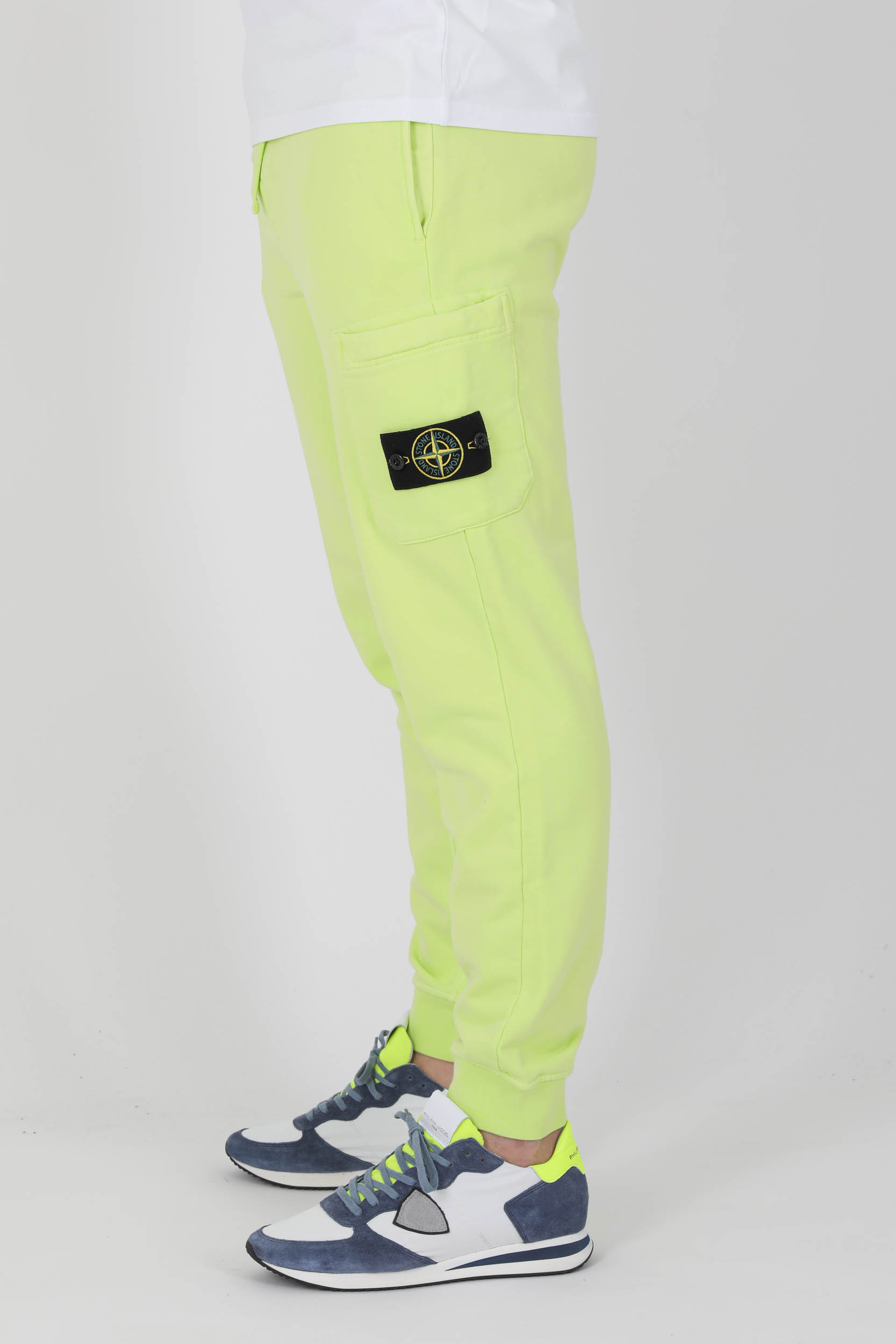 BAS DE JOGGING STONE ISLAND JAUNE 761564551-V0031