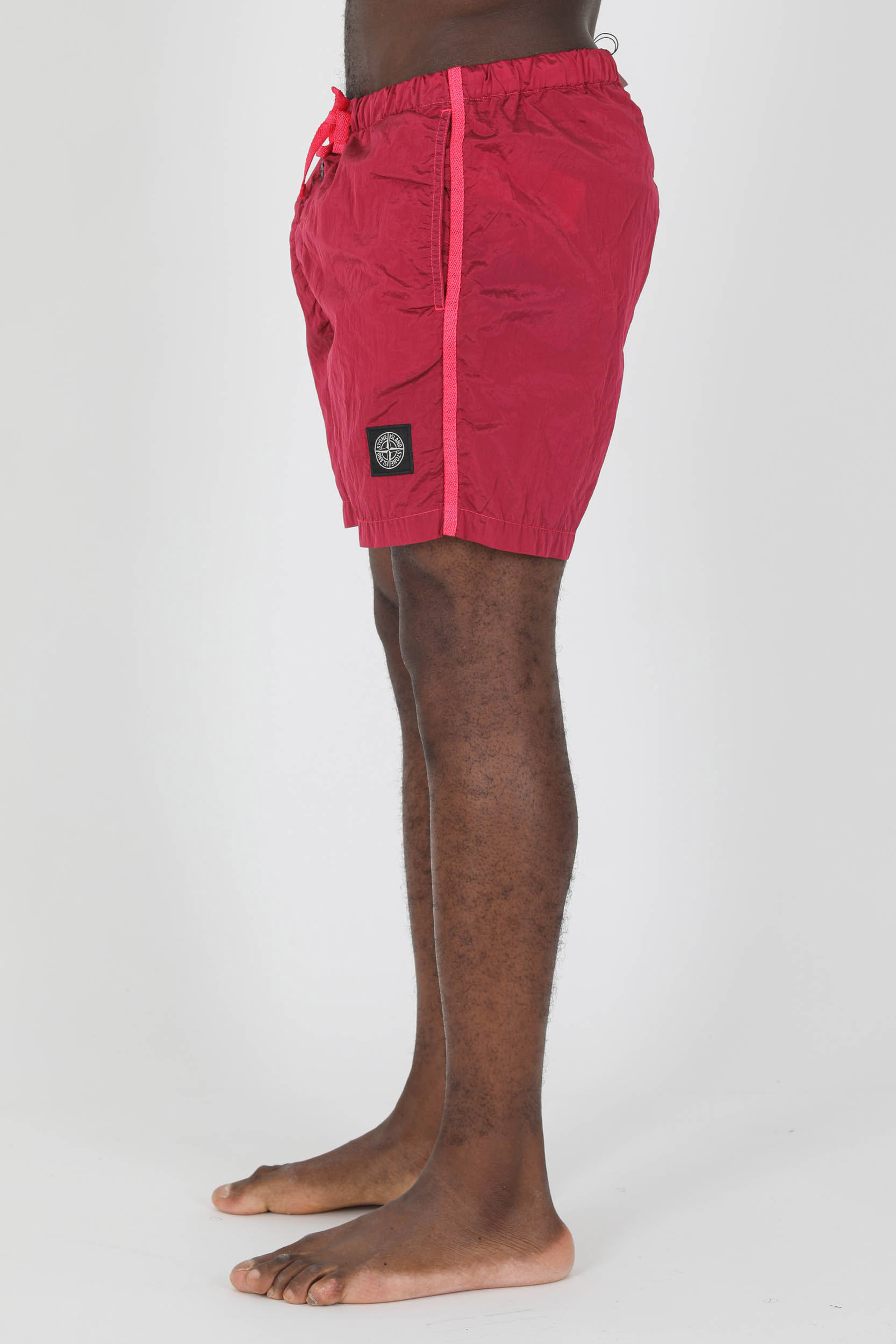 MAILLOT DE BAIN STONE ISLAND NYLON ROSE 7615B0643-V0087