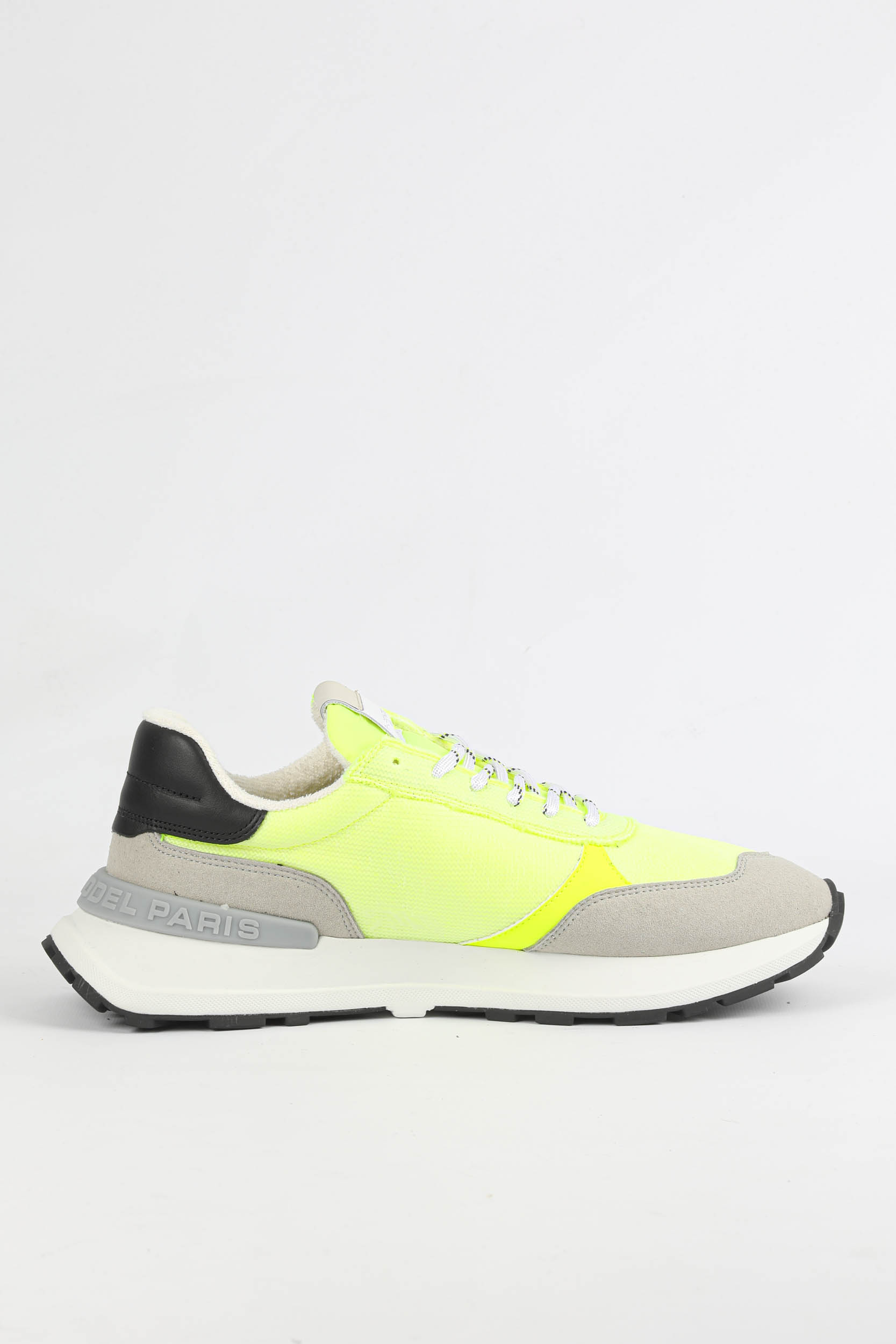 BASKETS PHILIPPE MODEL JAUNE FLUO ATLU-T001