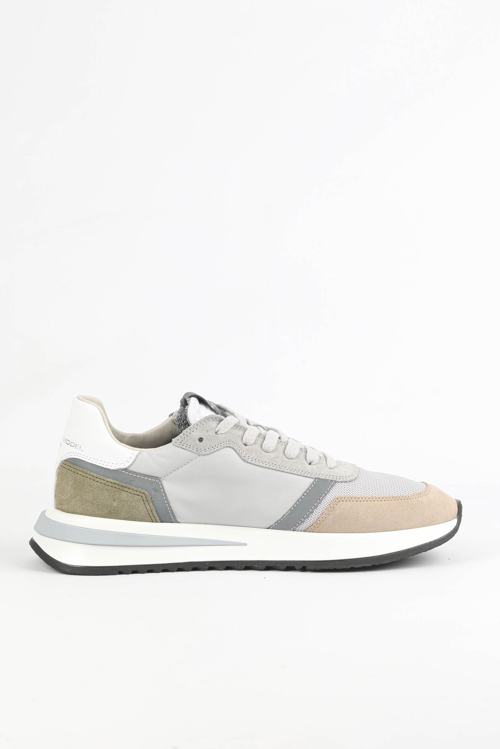 BASKETS PHILIPPE MODEL BEIGE/KAKI TYLU-W003