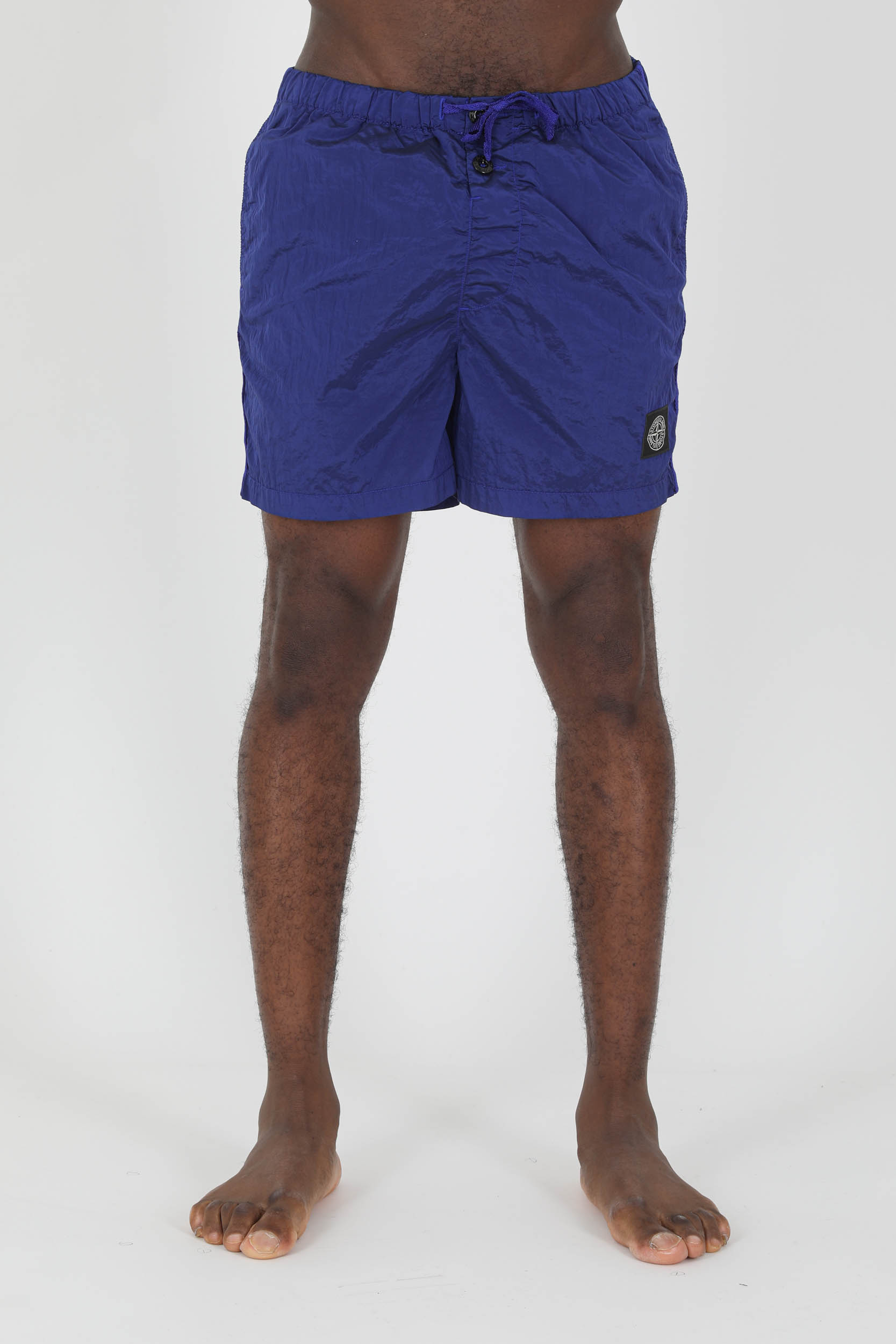 MAILLOT DE BAIN STONE ISLAND NYLON BLEU 7615B0643-V0022