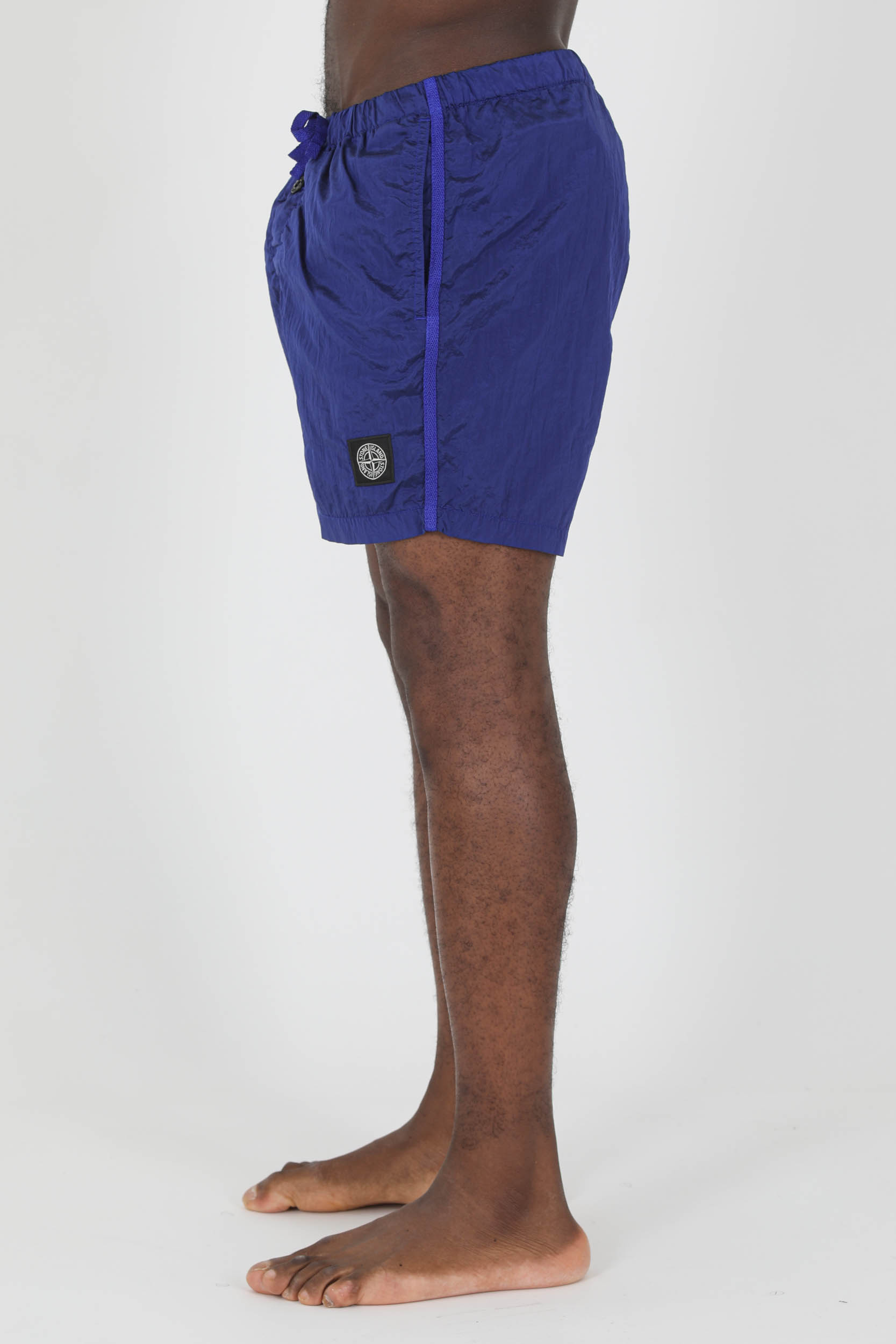 MAILLOT DE BAIN STONE ISLAND NYLON BLEU 7615B0643-V0022