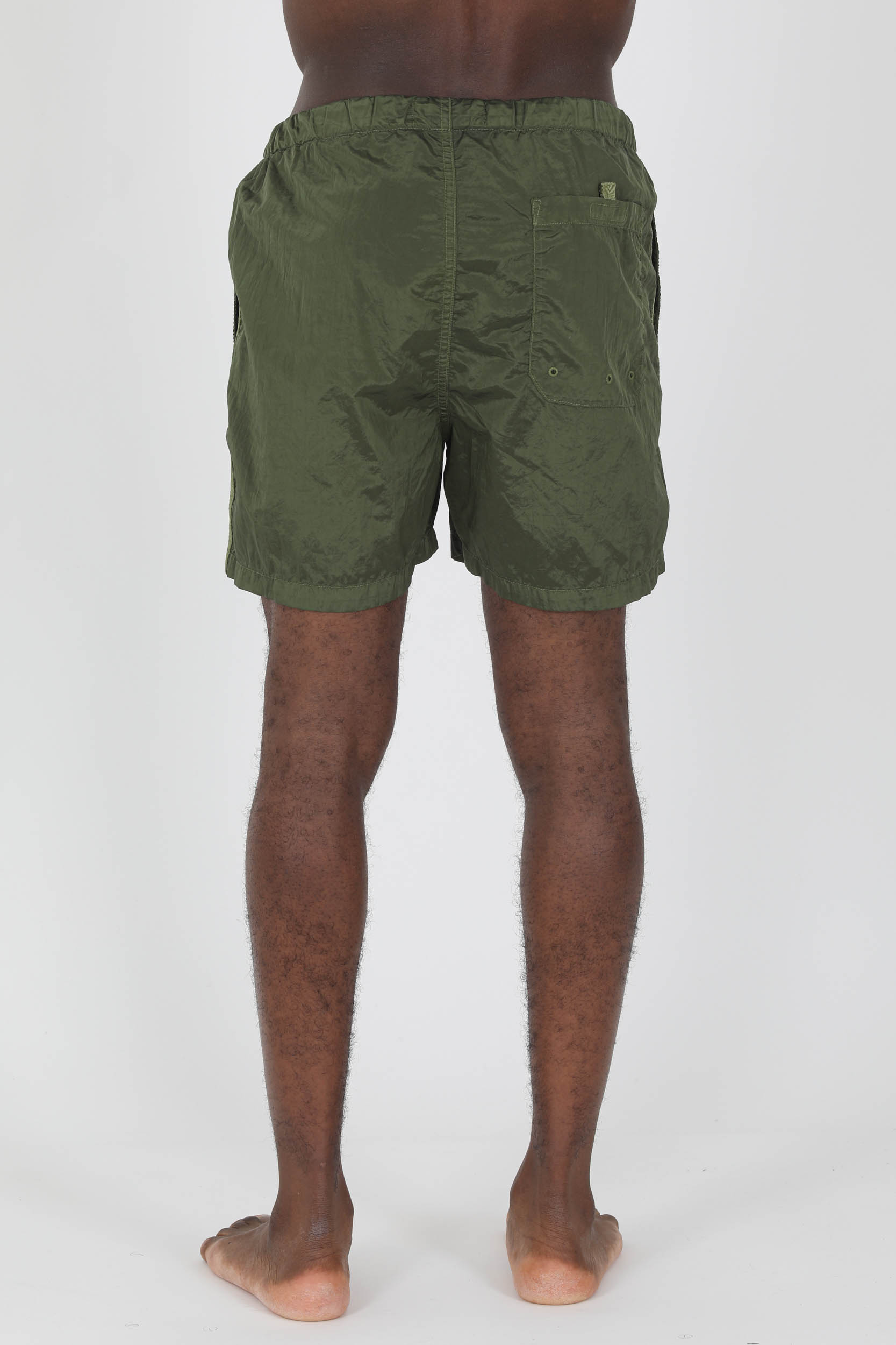 MAILLOT DE BAIN STONE ISLAND NYLON KAKI 7615B0643-V0058