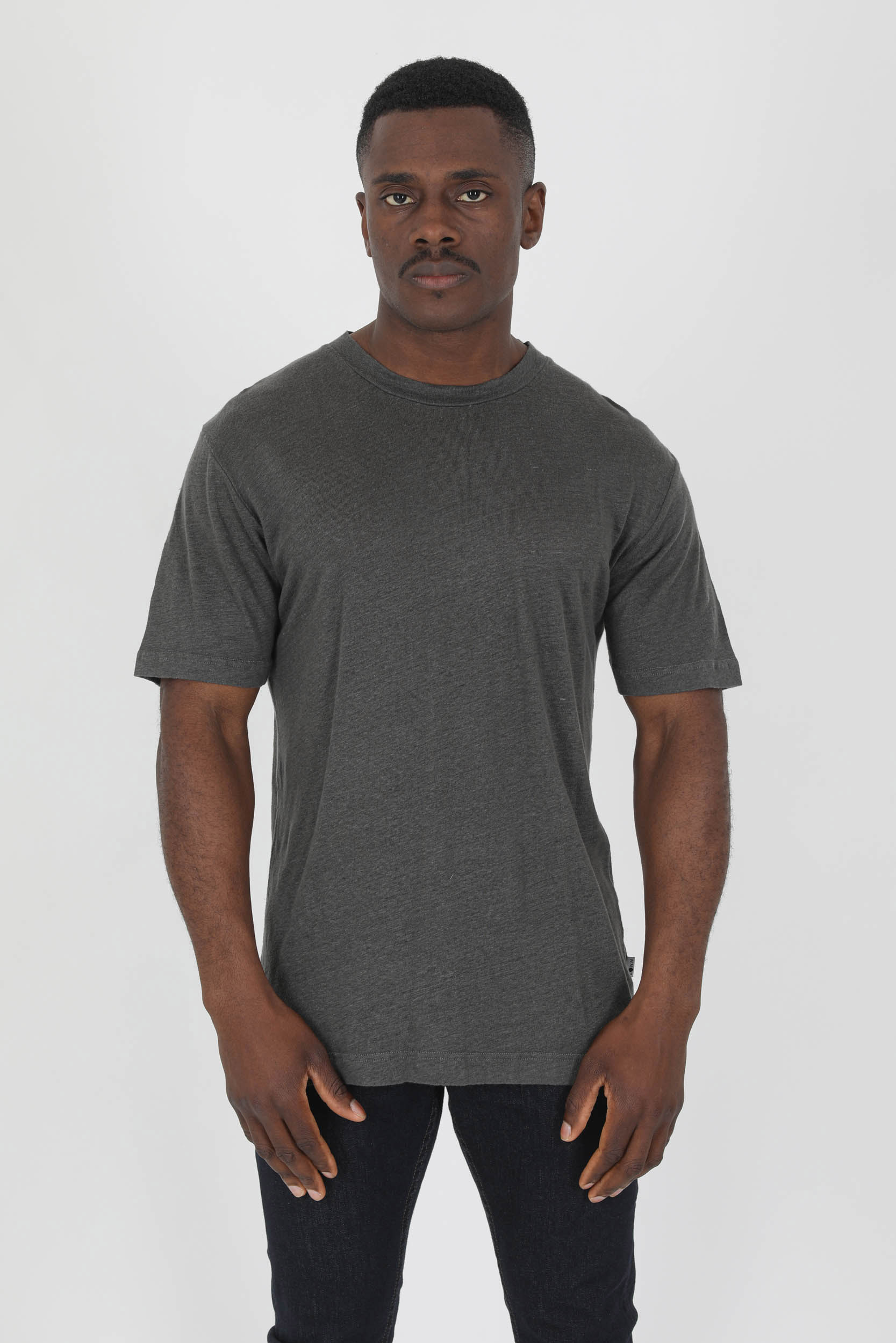 T-SHIRT NN07 GRIS DYLANTEE-922