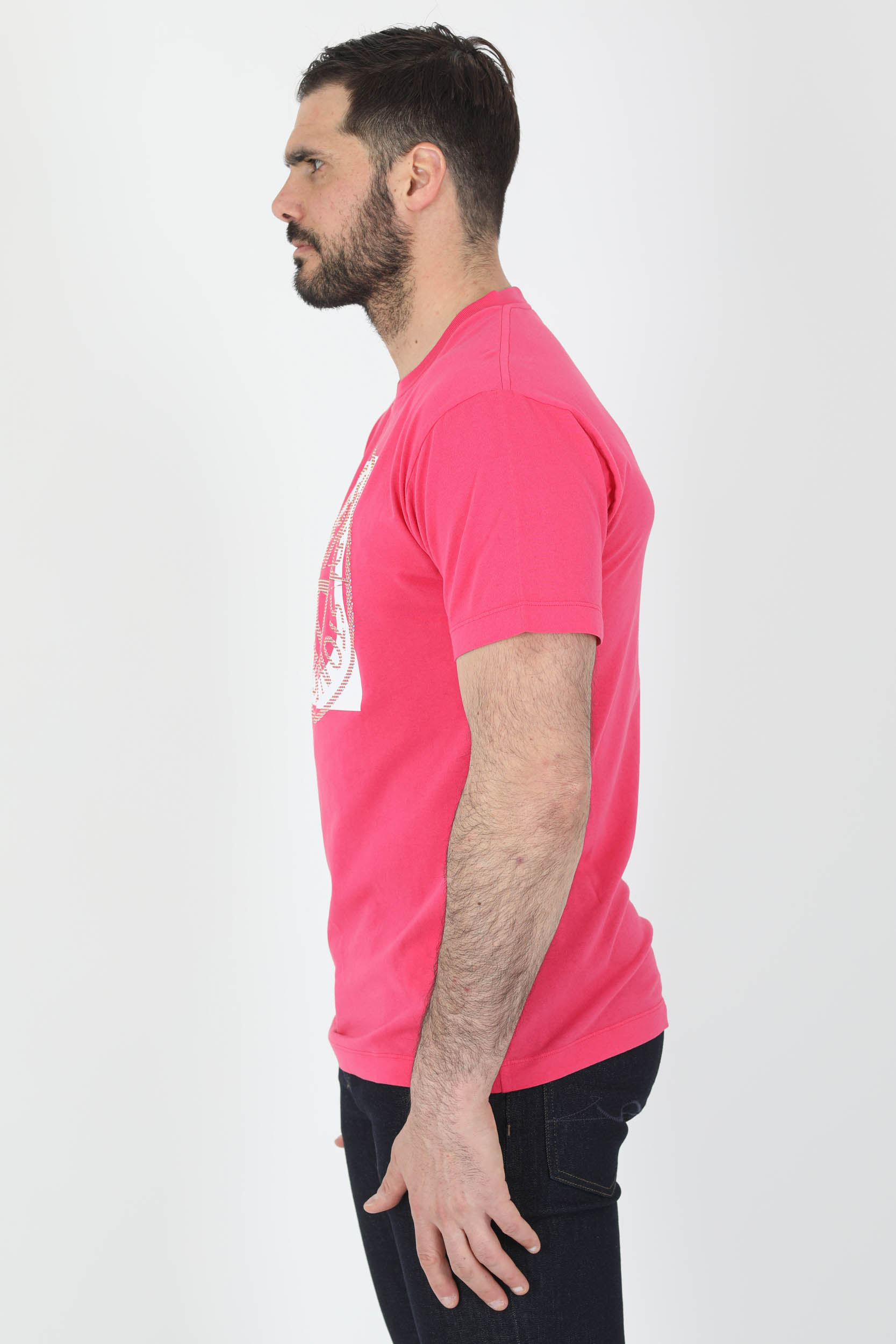 TEE-SHIRT STONE ISLAND ROSE LOGO 76152NS93-V0087