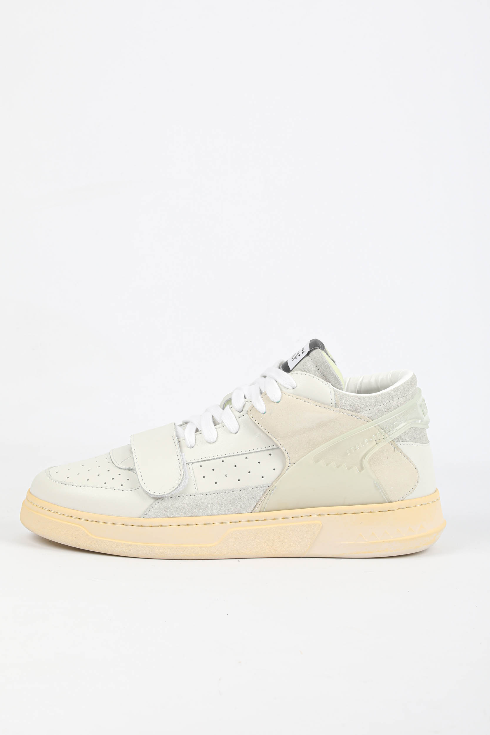 BASKETS RUN OF MONTANTES BLANCHES 40141-SANDY