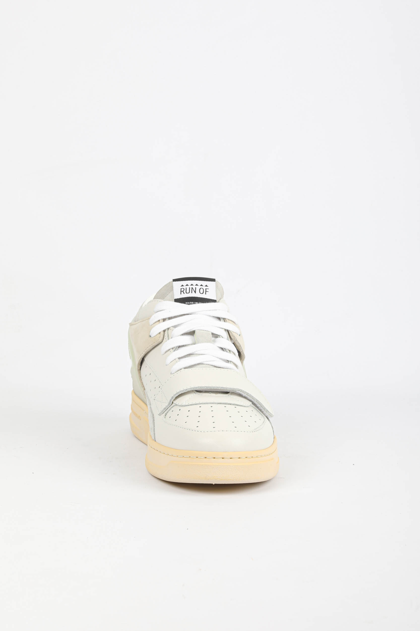 BASKETS RUN OF MONTANTES BLANCHES 40141-SANDY