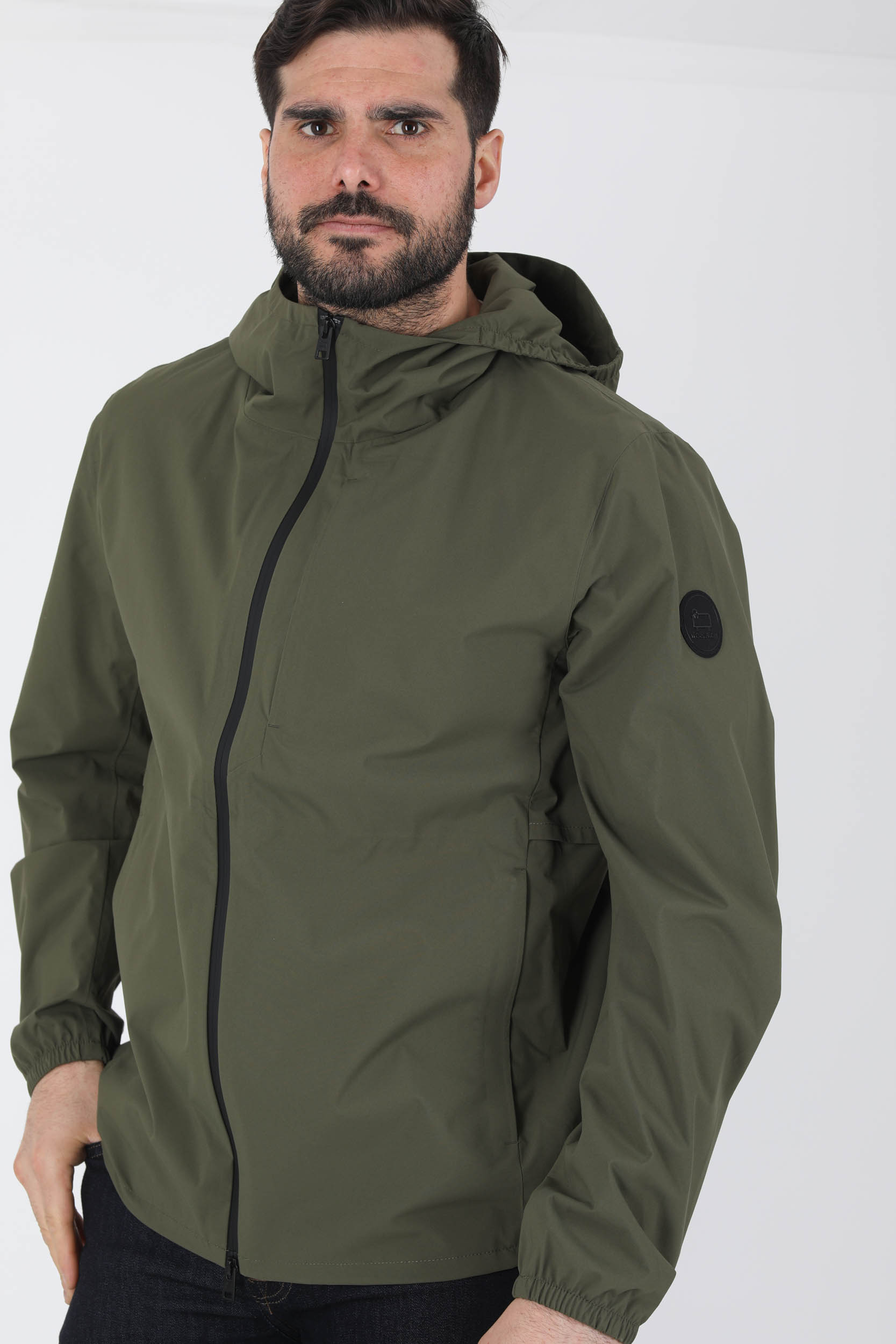 BLOUSON WOOLRICH KAKI U0526MRUT-6262