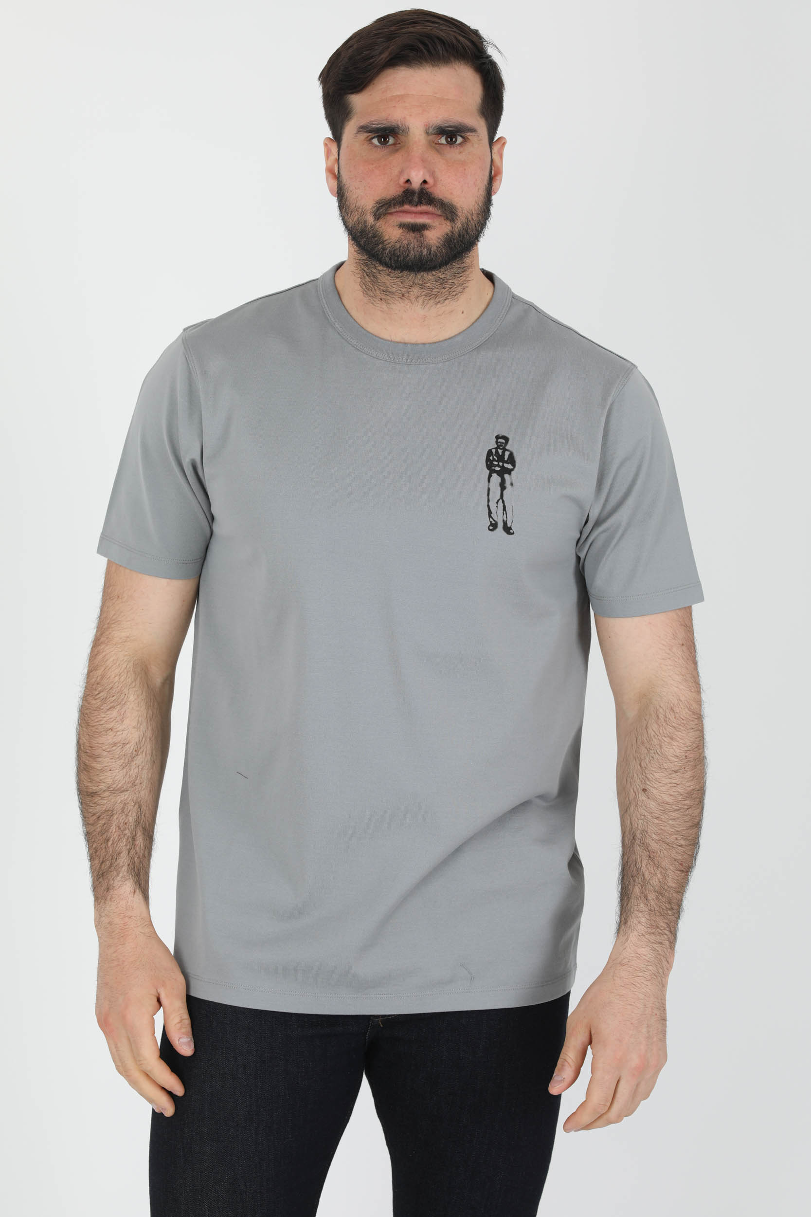 TEE-SHIRT C.P COMPANY GRIS S198A-937