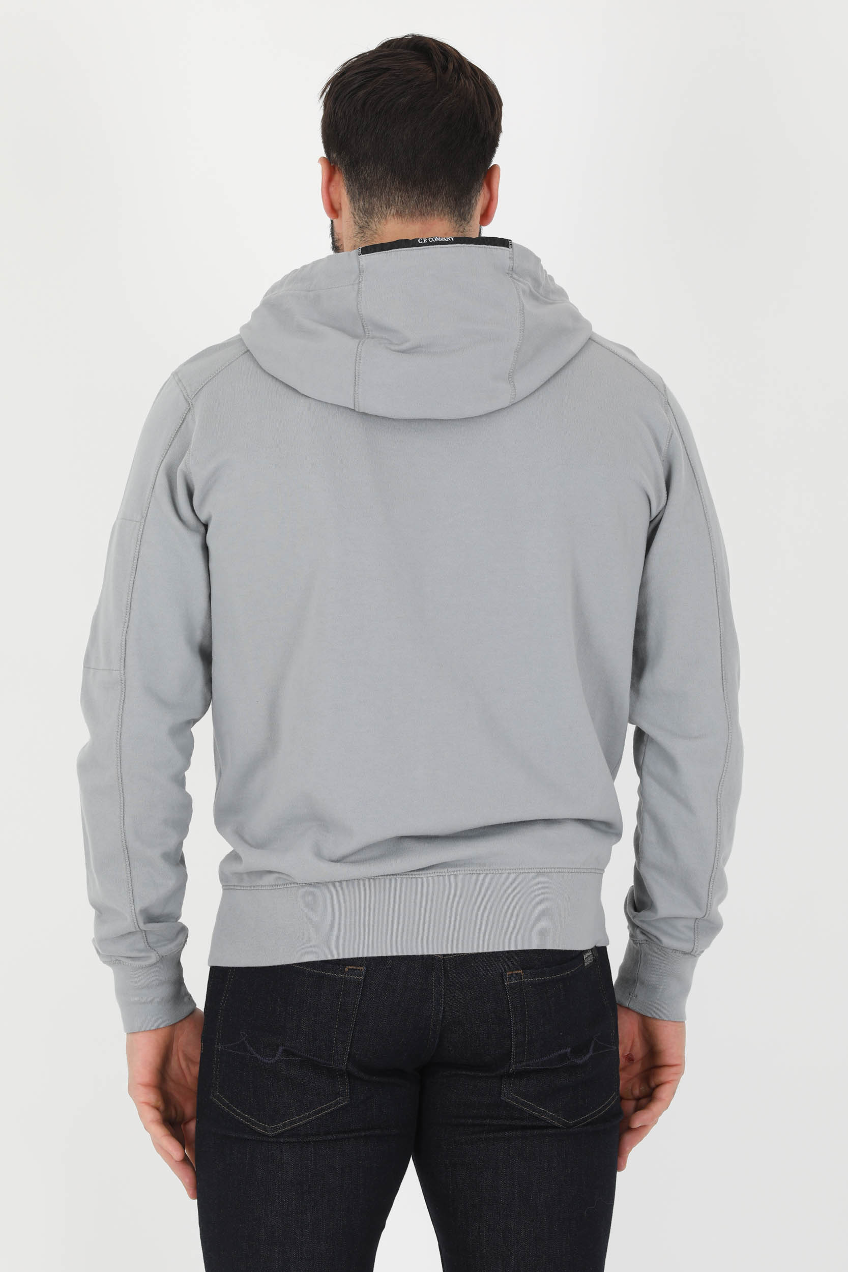 SWEAT ZIPPE C.P COMPANY GRIS S034A-937