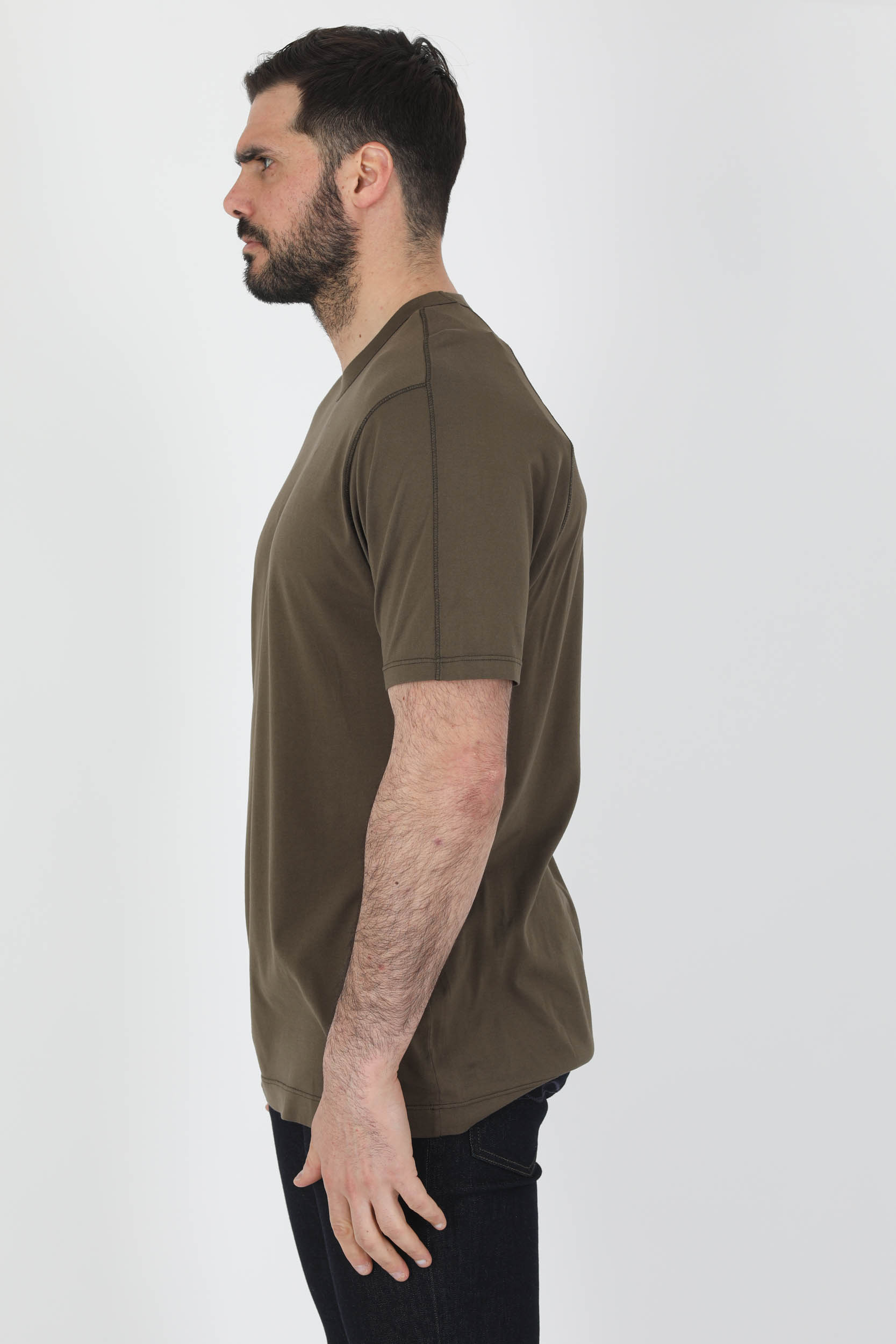 TEE-SHIRT C.P COMPANY KAKI OGO S039A-683