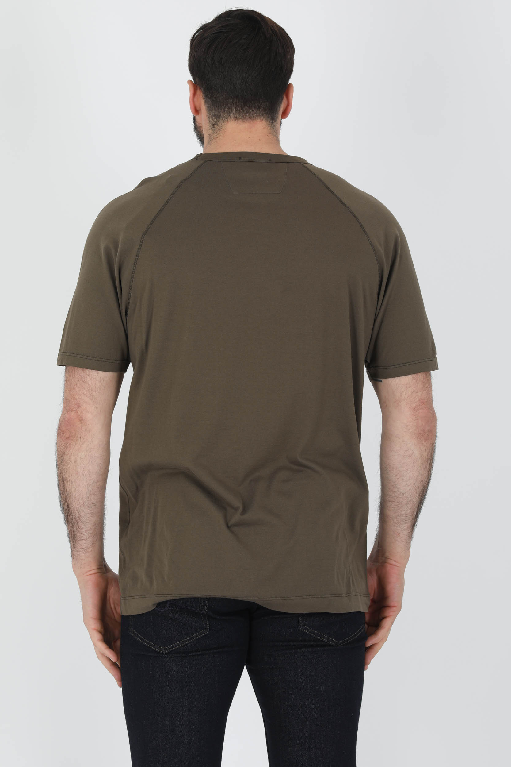 TEE-SHIRT C.P COMPANY KAKI OGO S039A-683