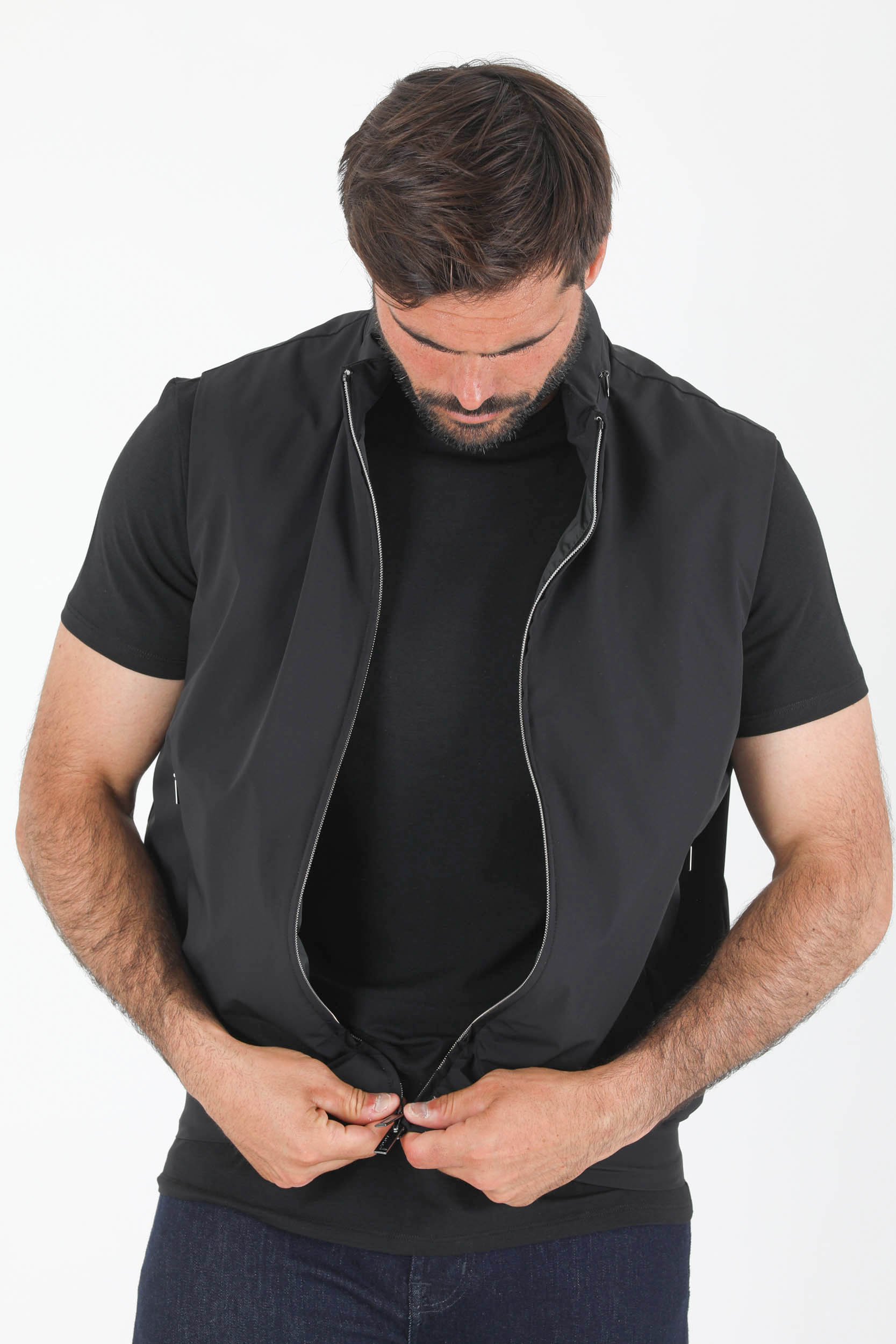 VESTE SANS MANCHES RRD NOIR 22019-10