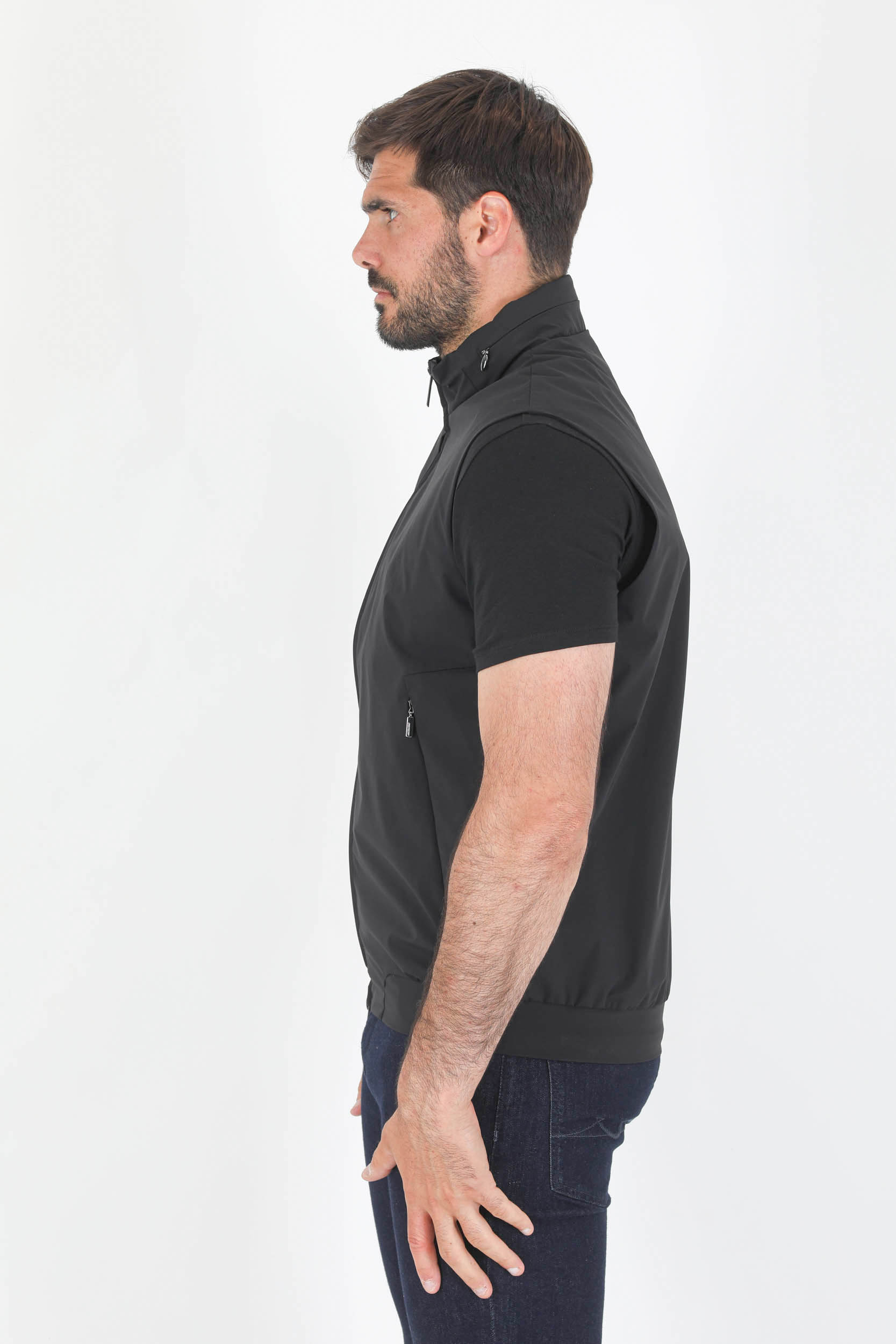 VESTE SANS MANCHES RRD NOIR 22019-10