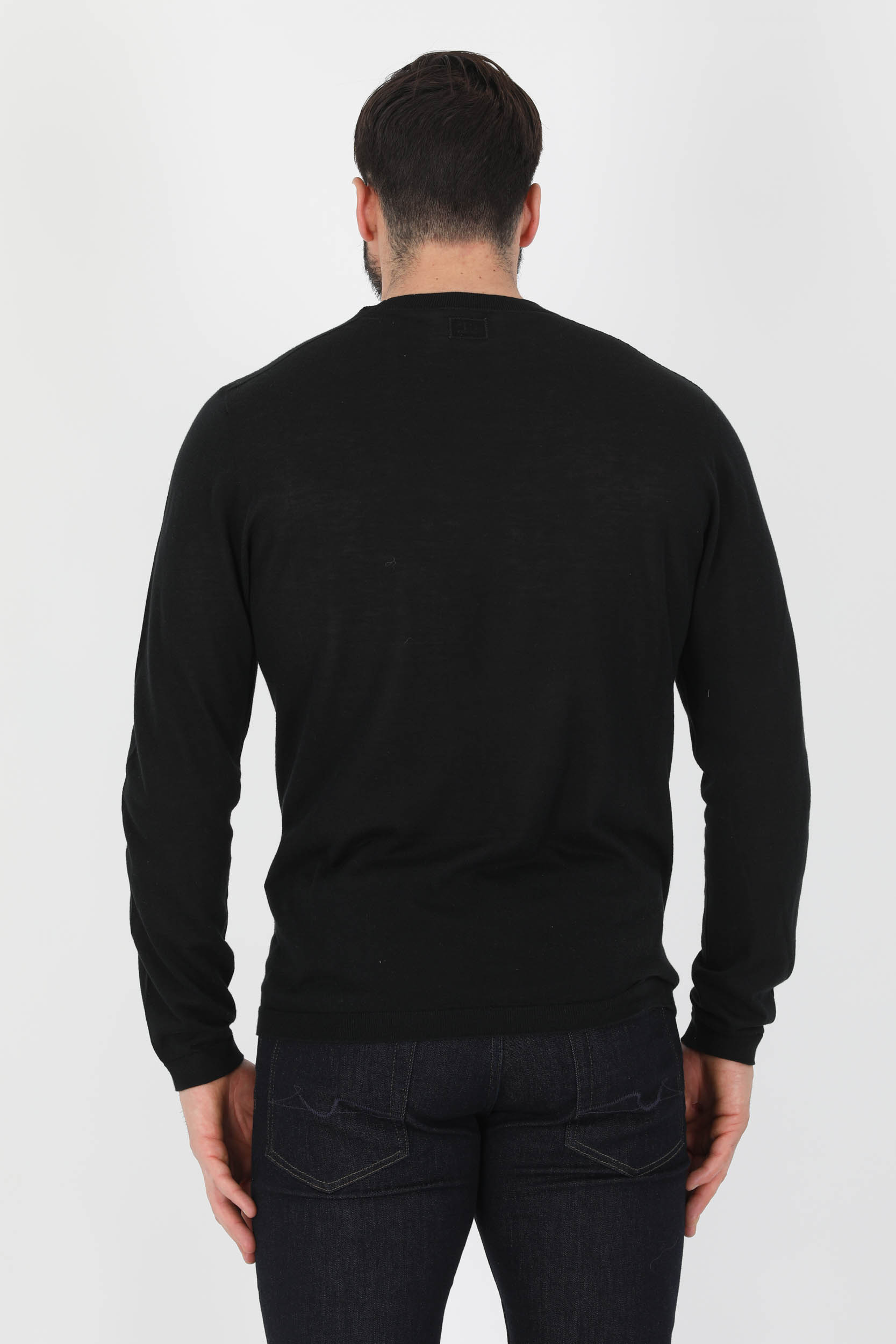 PULL FIN C.P COMPANY NOIR N231A-999