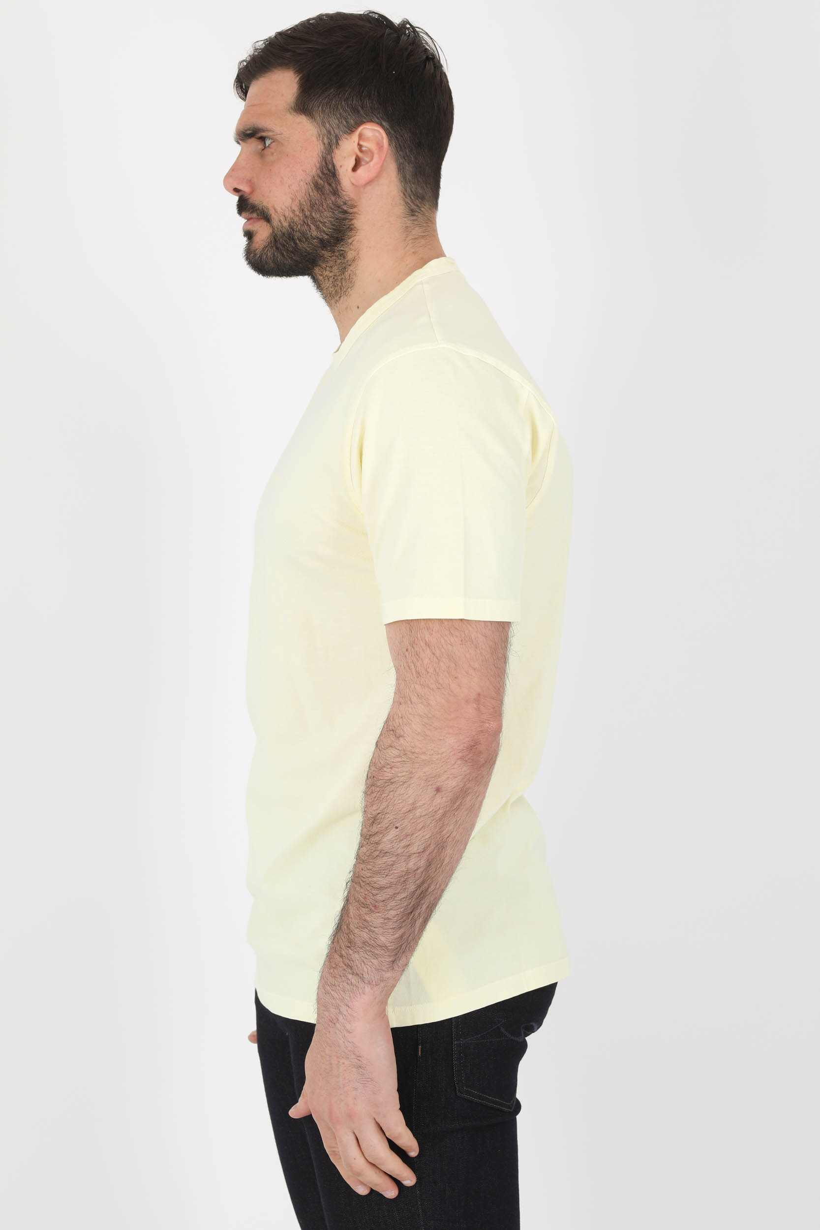 TEE-SHIRT C.P COMPANY JAUNE S323A-204