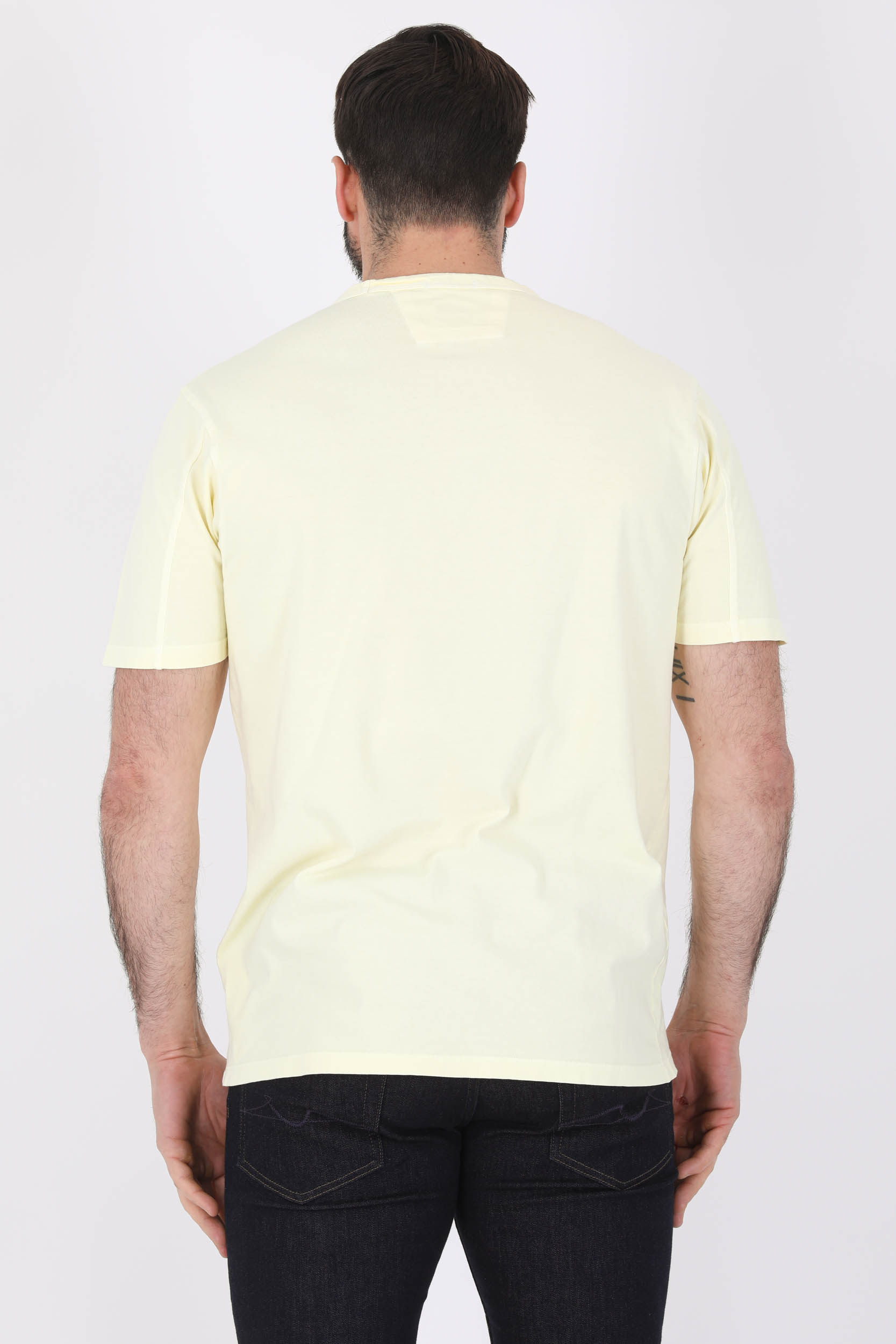 TEE-SHIRT C.P COMPANY JAUNE S323A-204