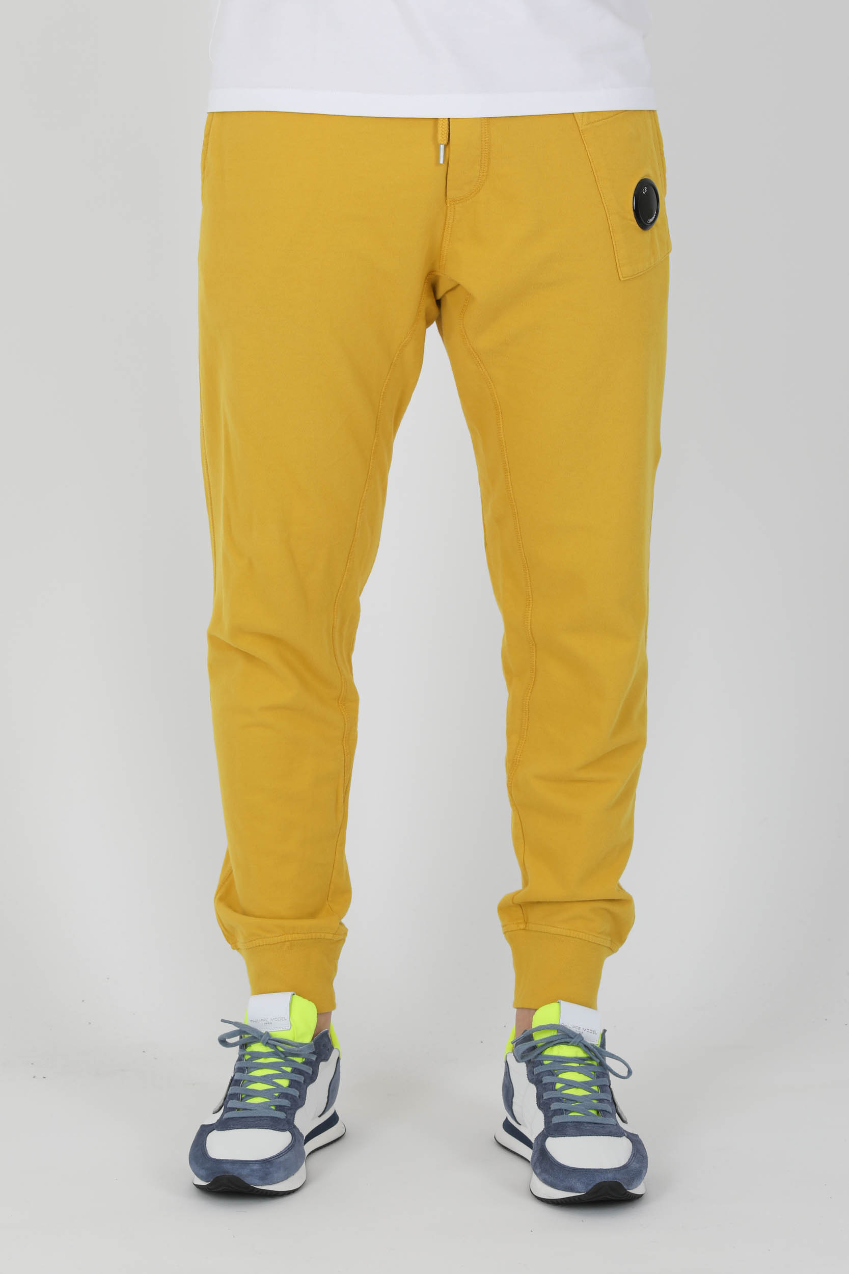 BAS DE JOGGING FIN C.P COMPANY JAUNE P019A-239