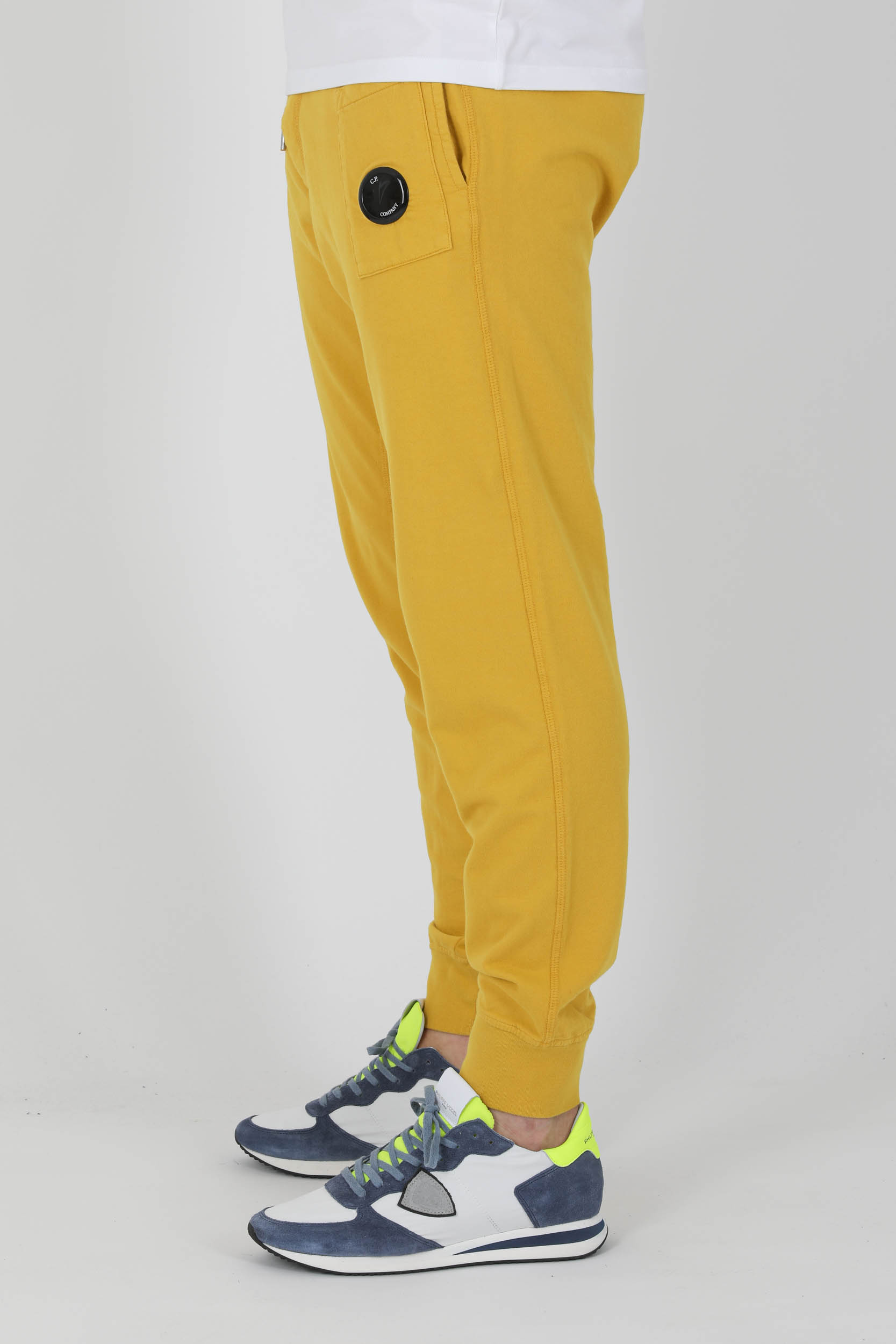 BAS DE JOGGING FIN C.P COMPANY JAUNE P019A-239